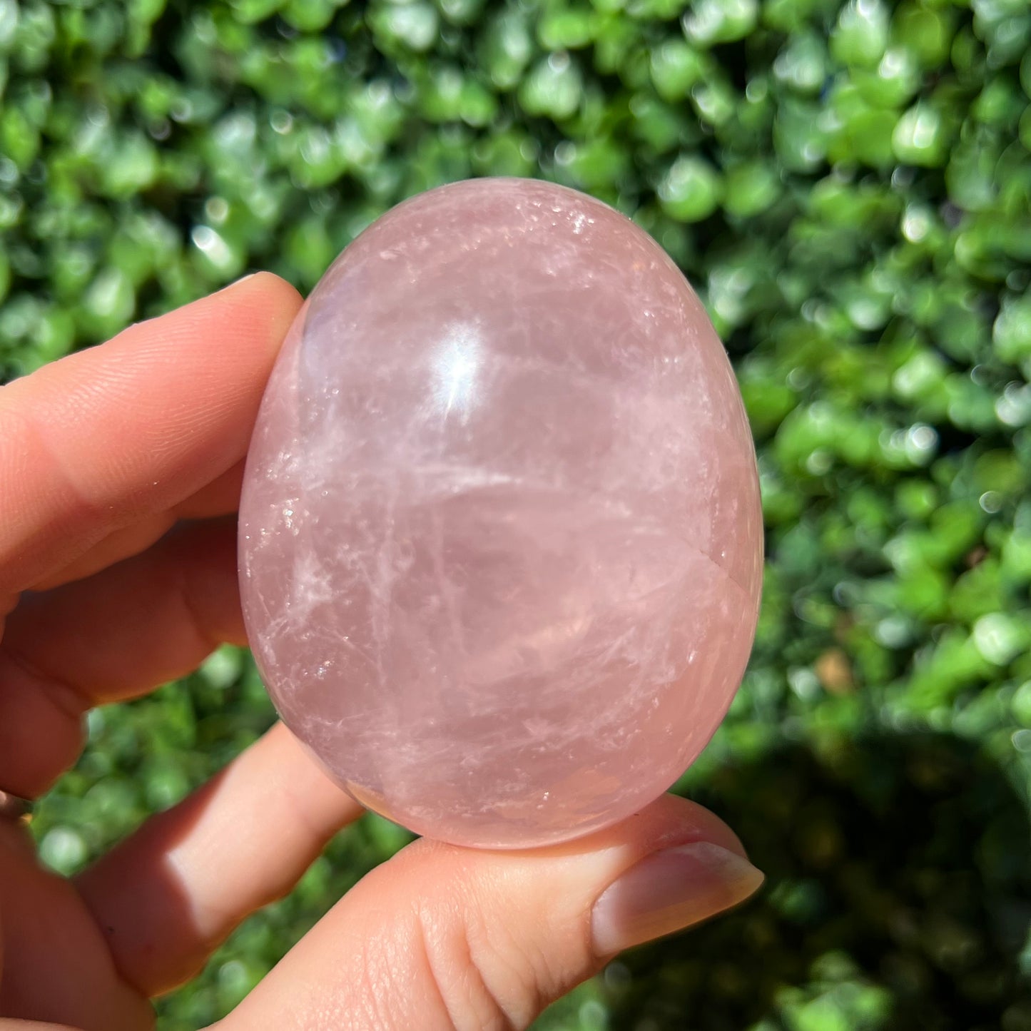 Rose Quartz Egg