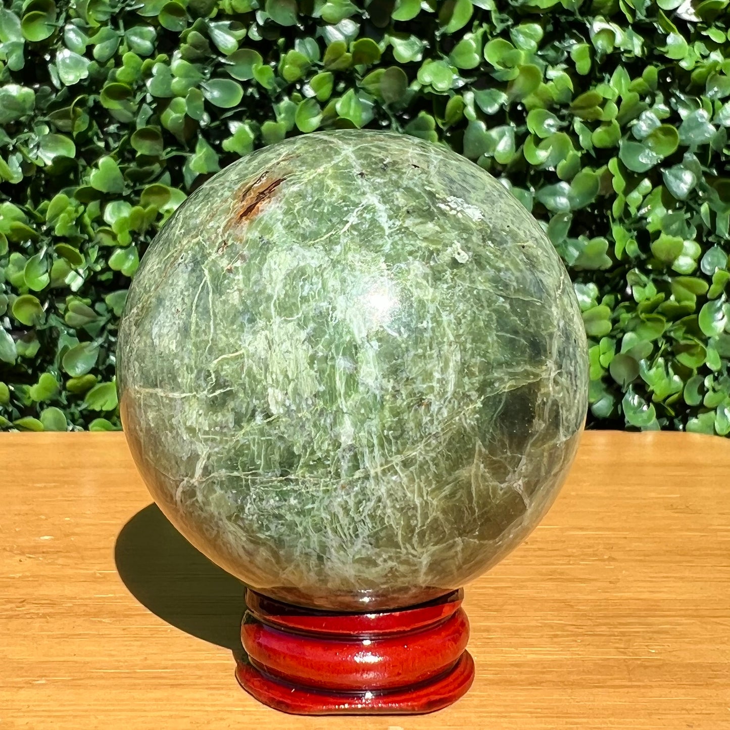 Chrysoprase Sphere