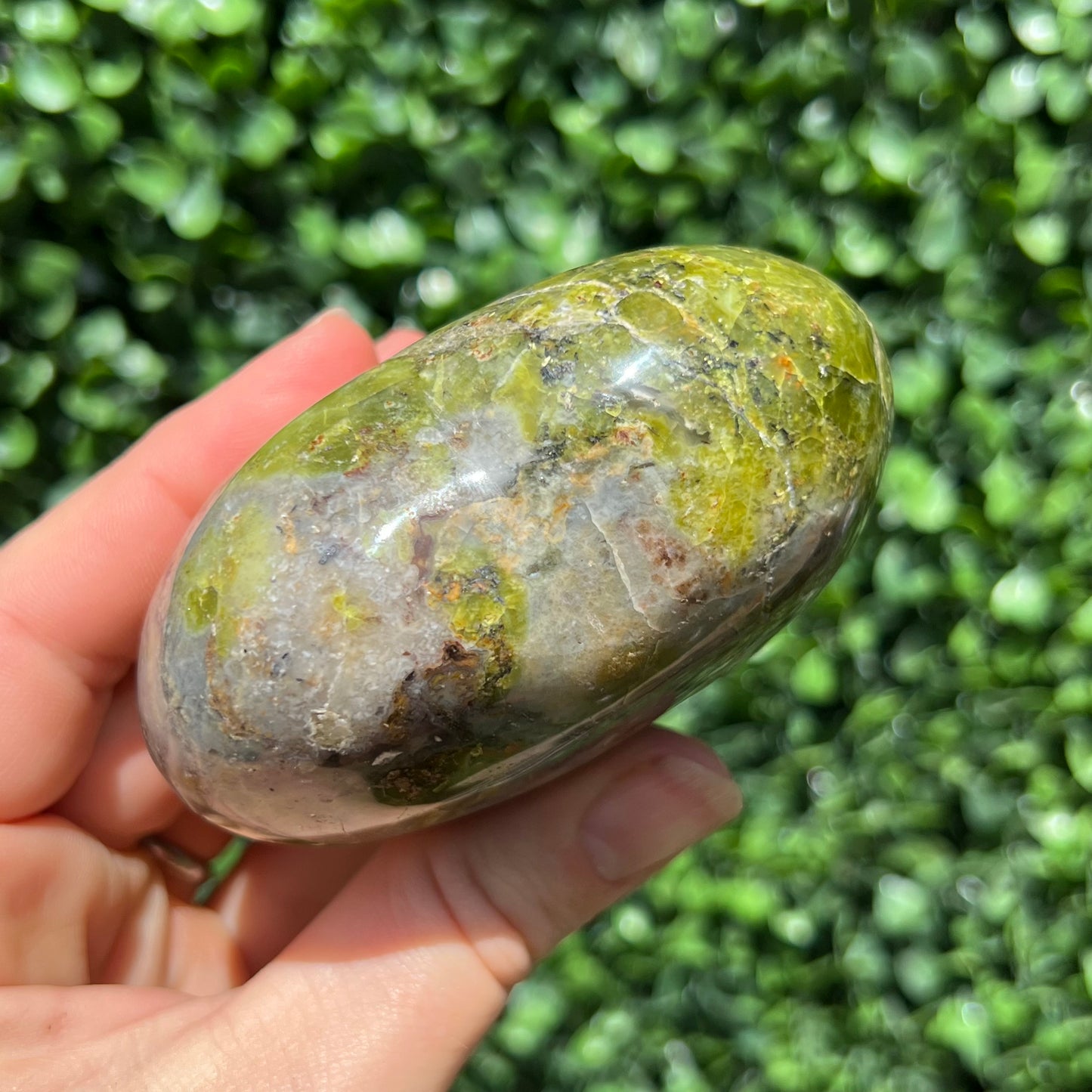 Kiwi Opal Heart