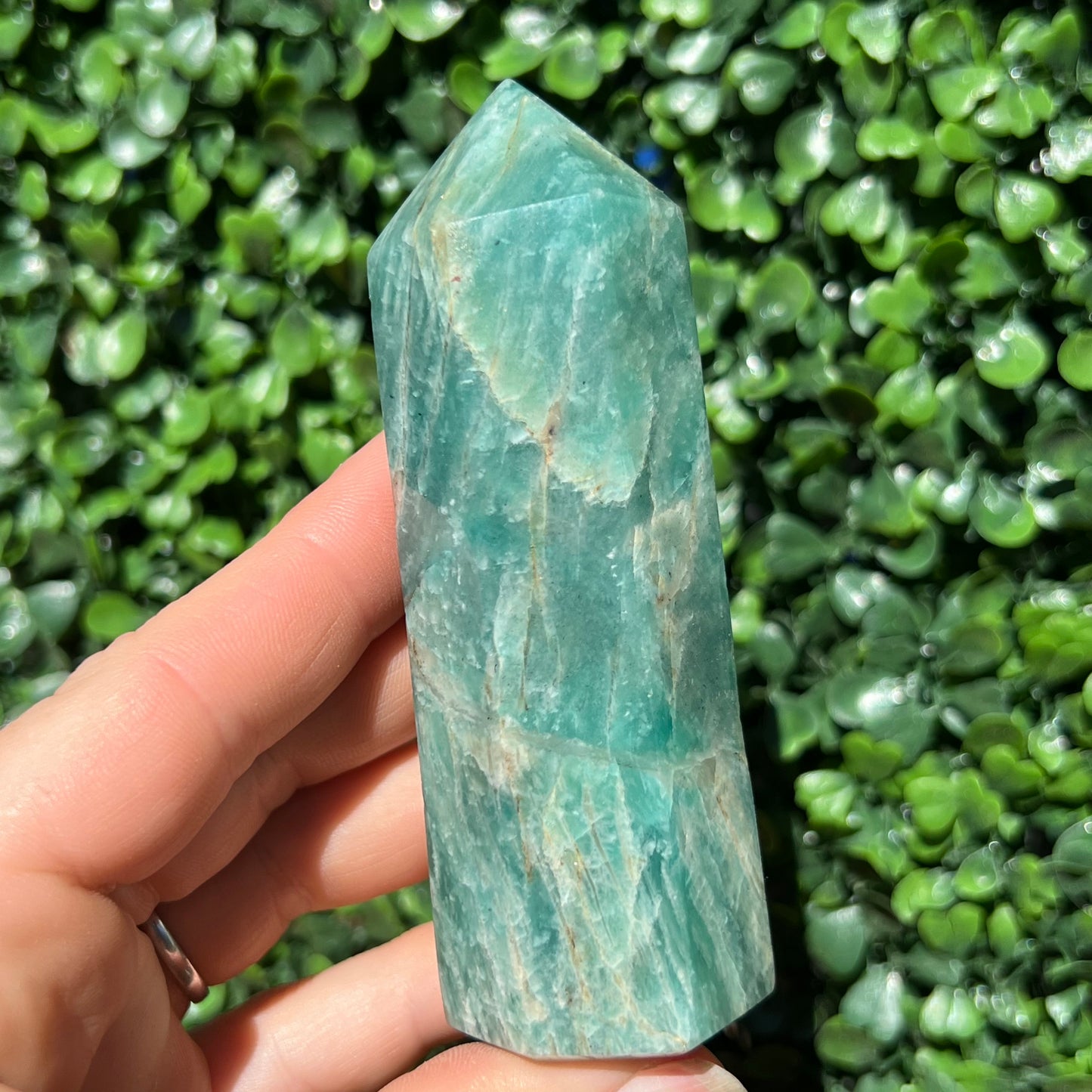 Amazonite Crystal Point