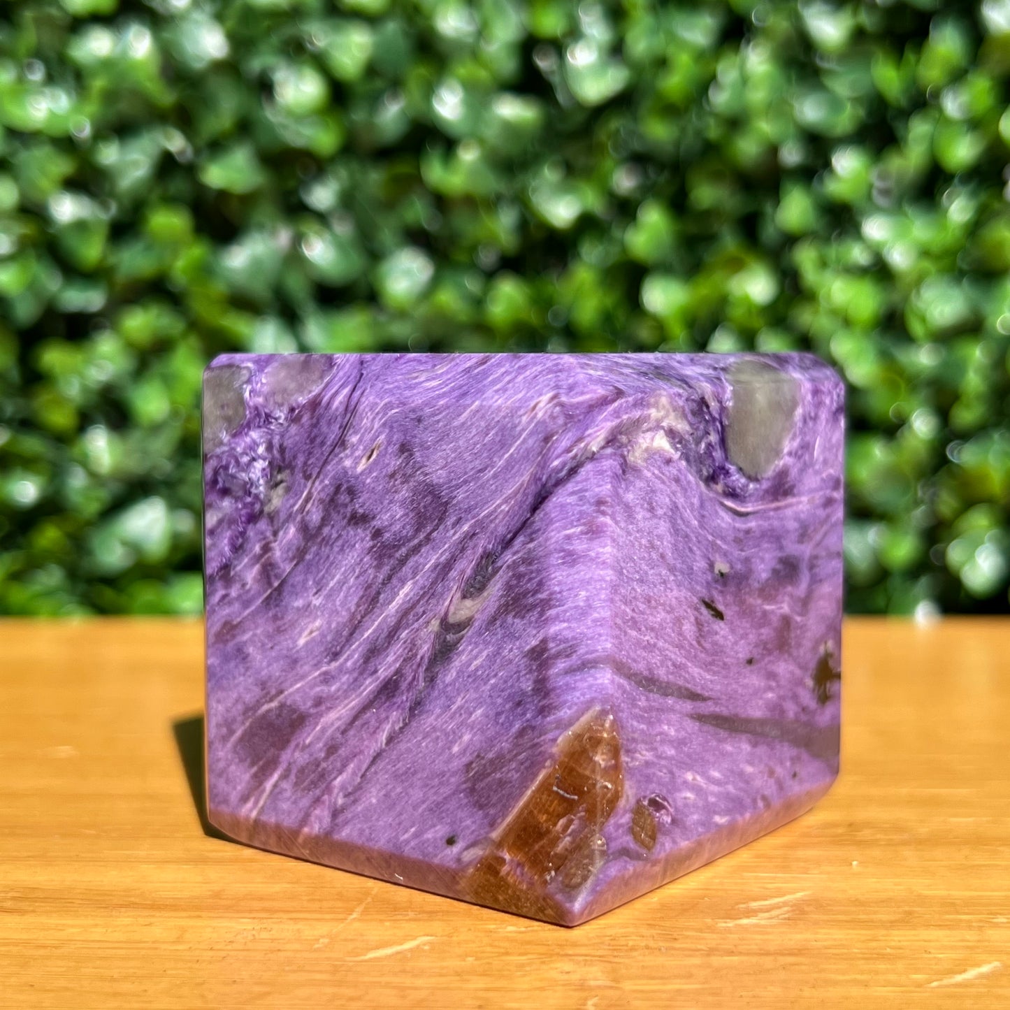 Charoite Cube
