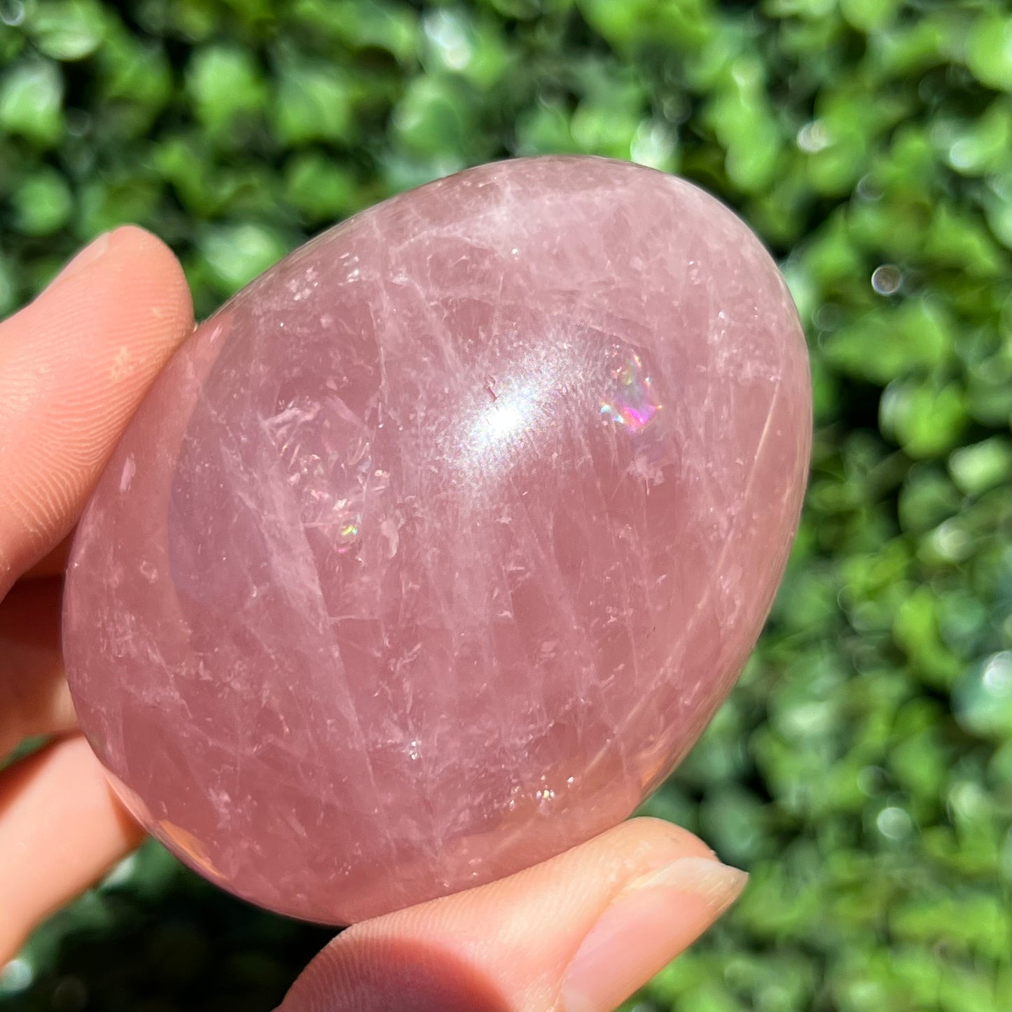 Rose Quartz Egg