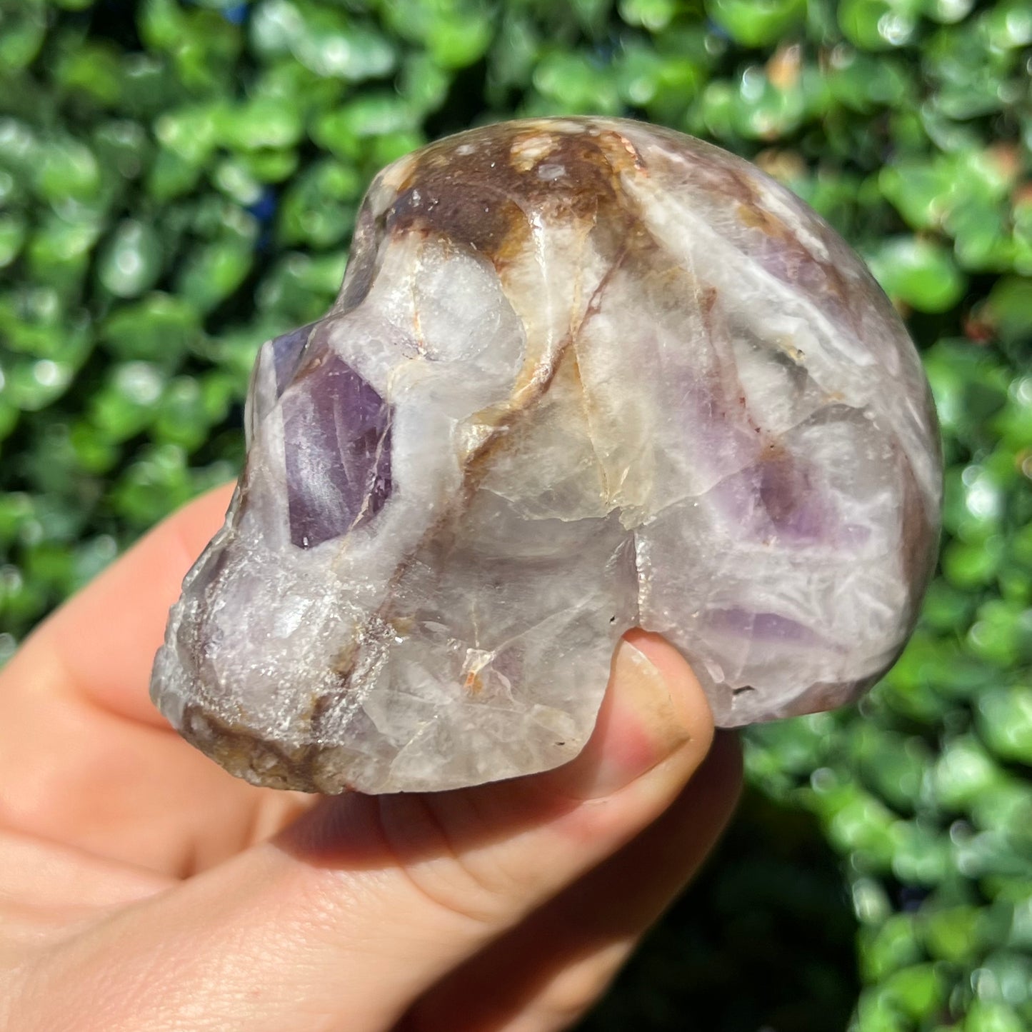 Amethyst Skull