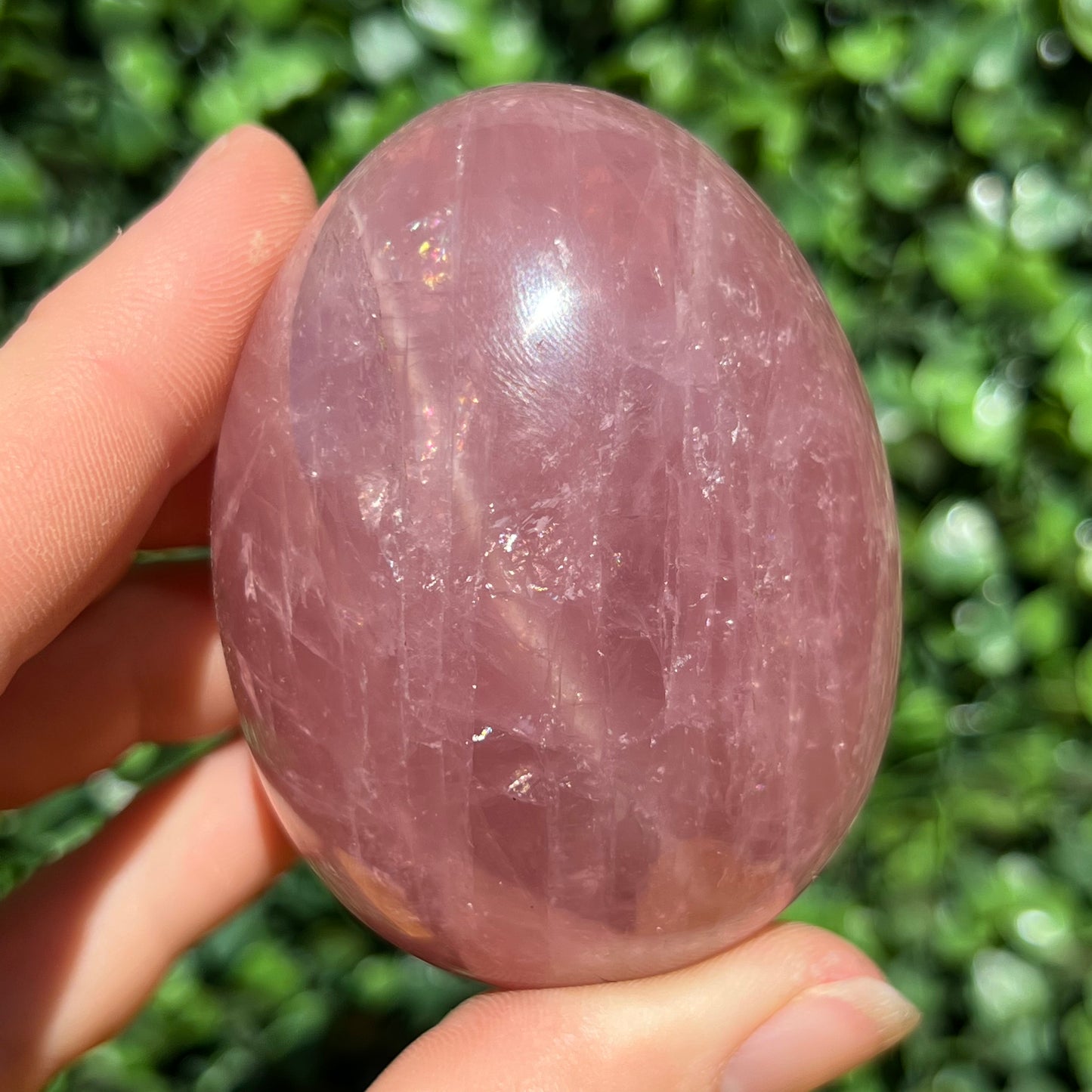 Rose Quartz Egg
