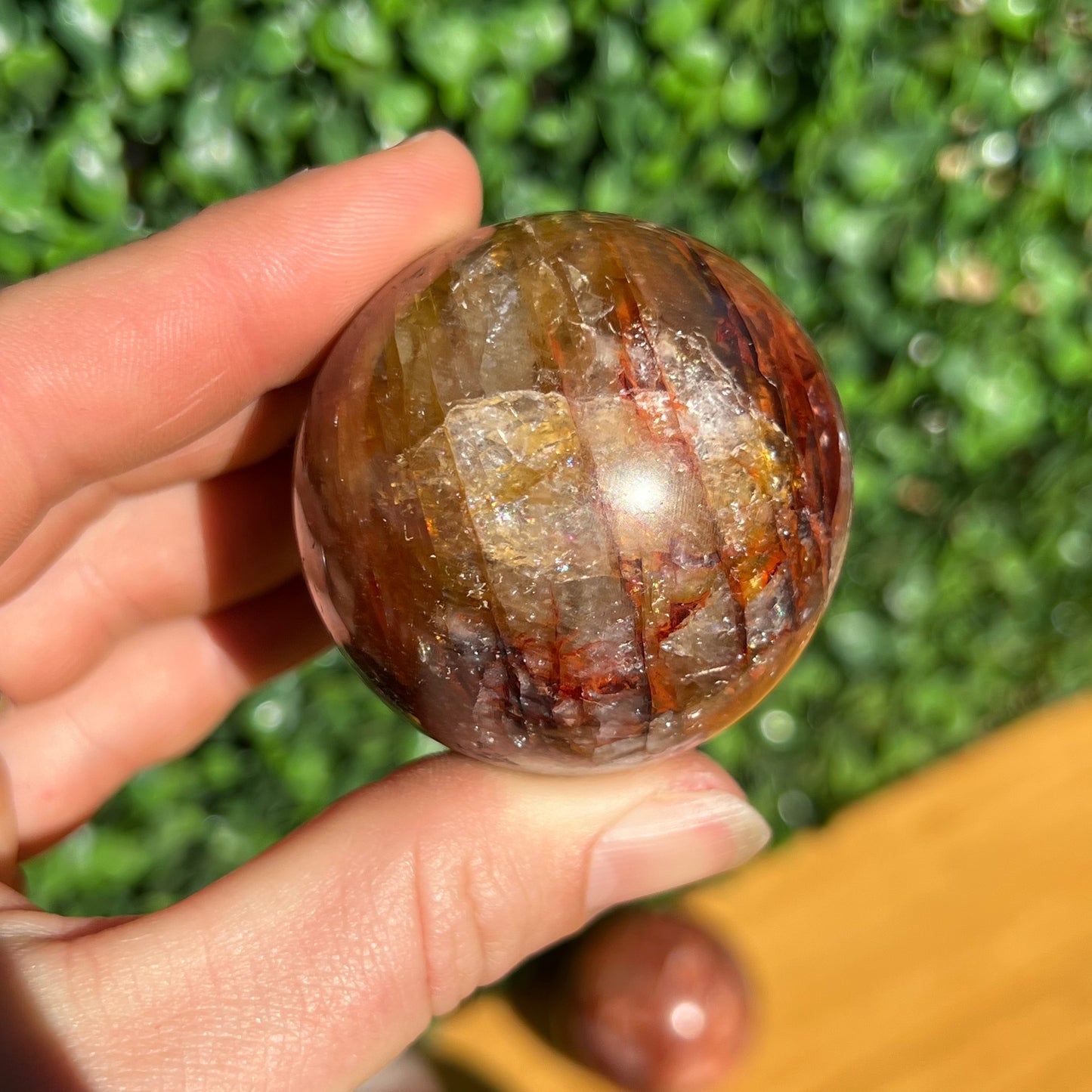Fire Quartz Sphere’s