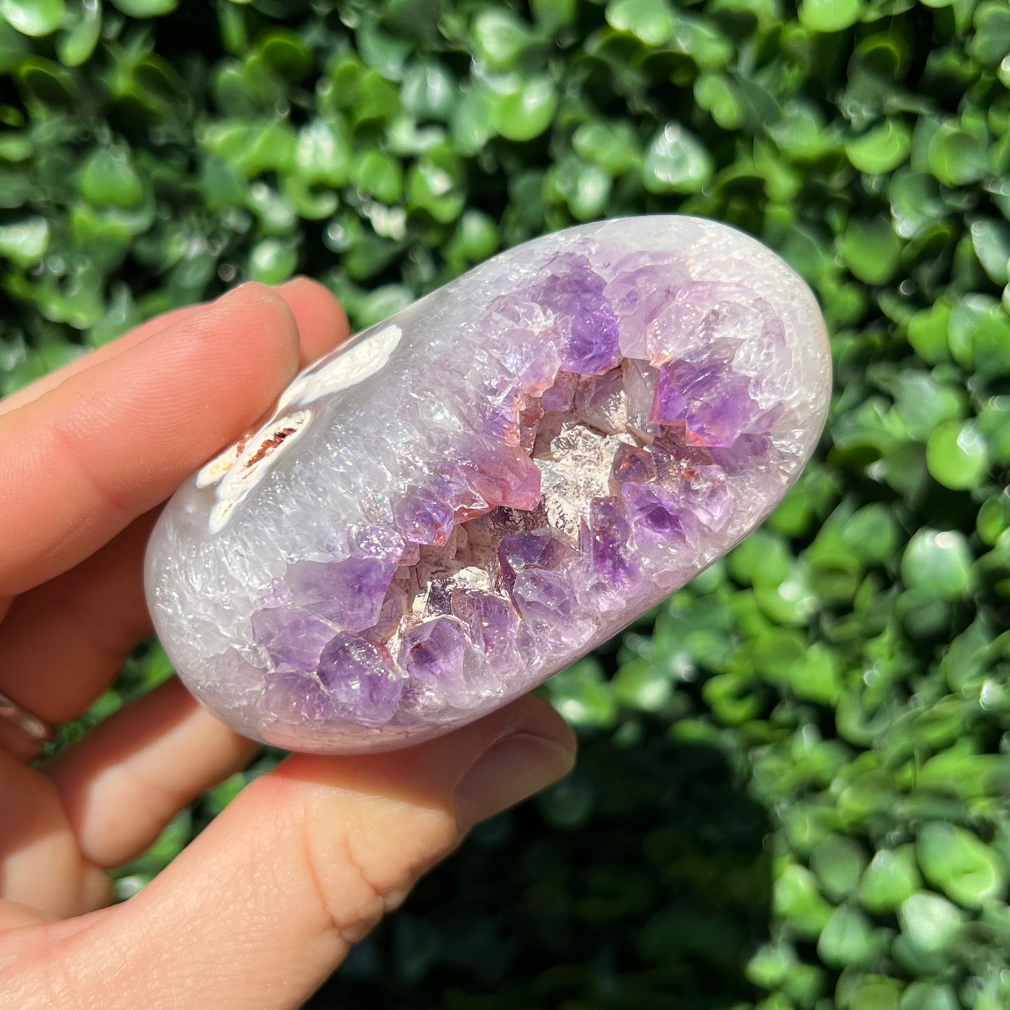 Orca Agate Amethyst Free Form