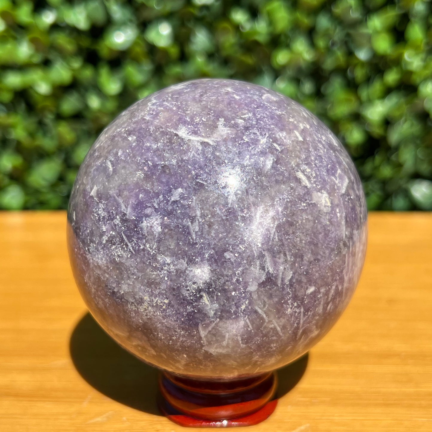 Lepidolite Sphere