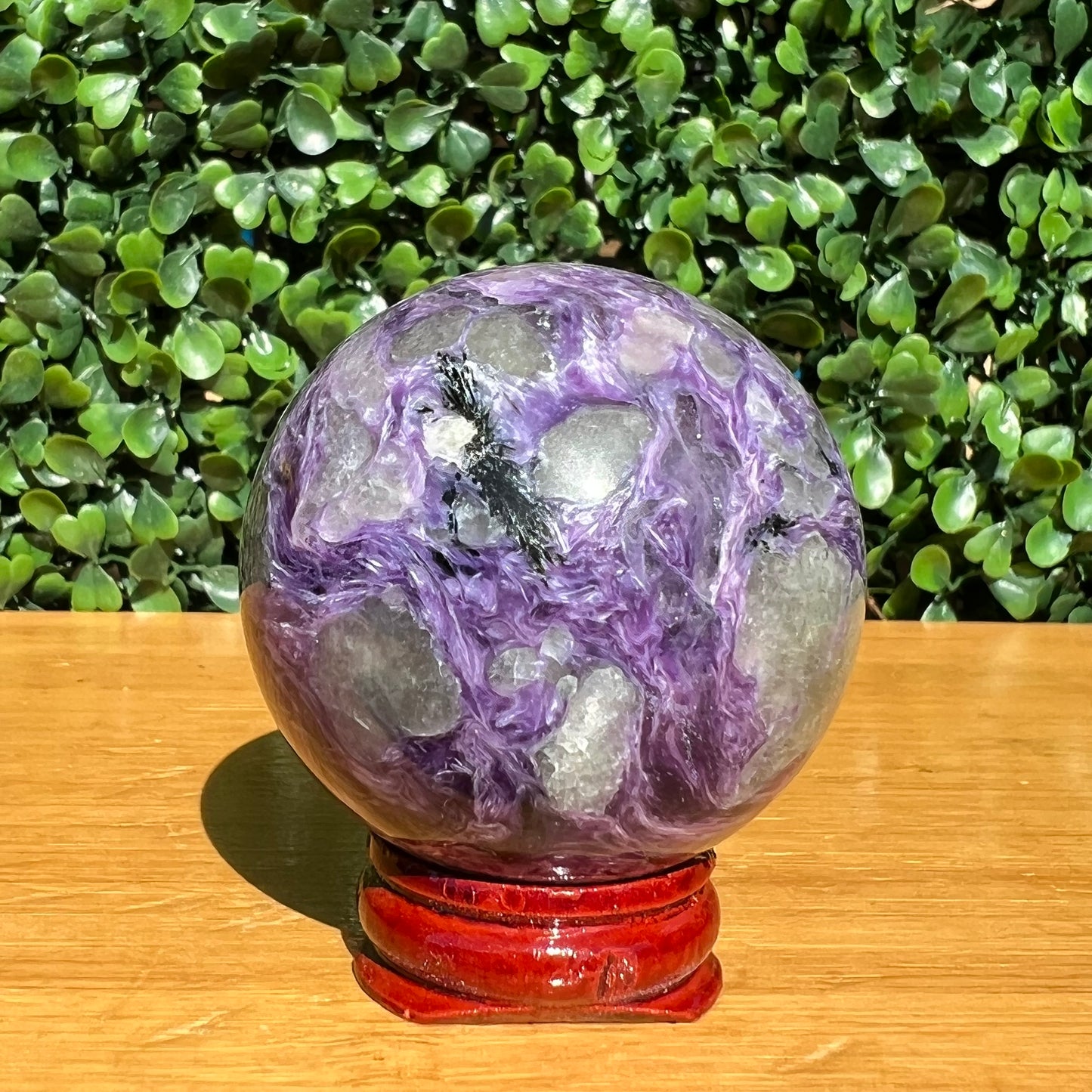 Charoite Sphere