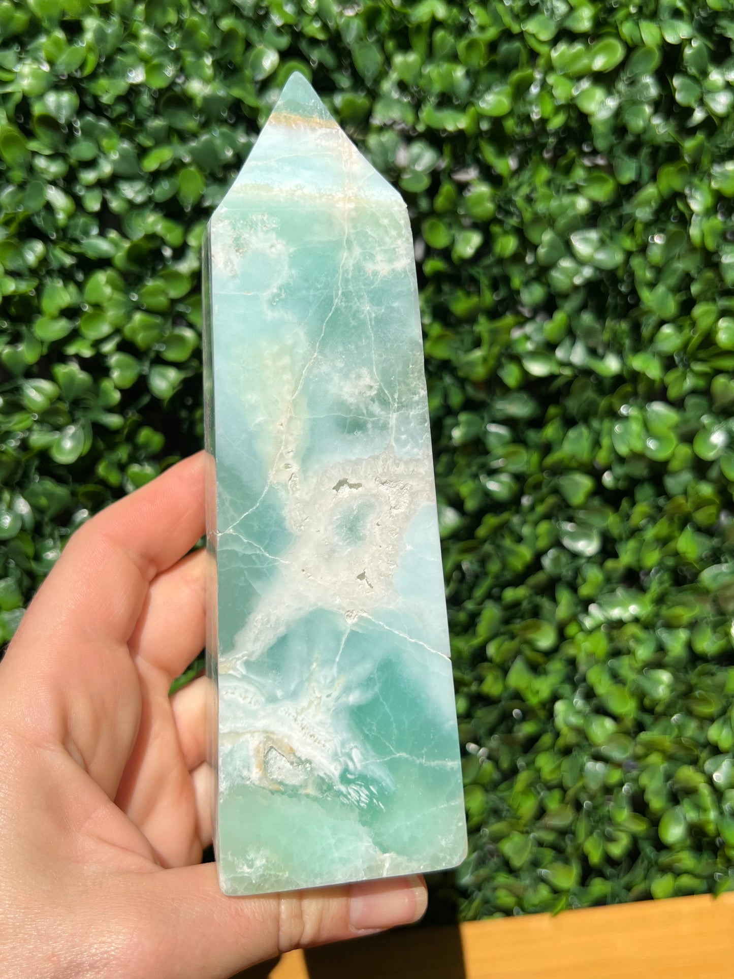 Caribbean Blue Obelisk