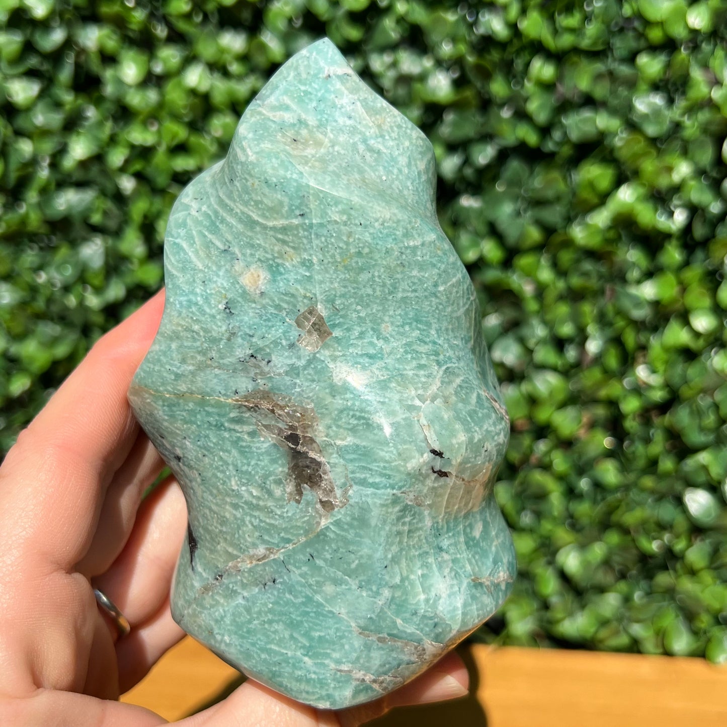 Amazonite Crystal Flame