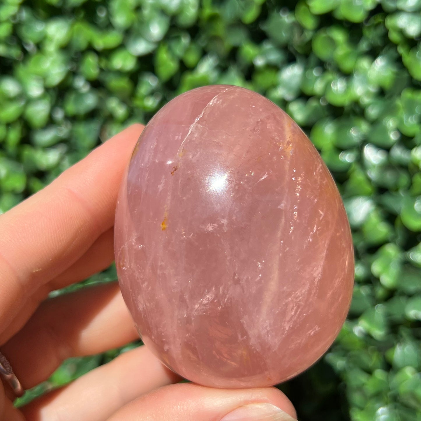 Rose Quartz Egg