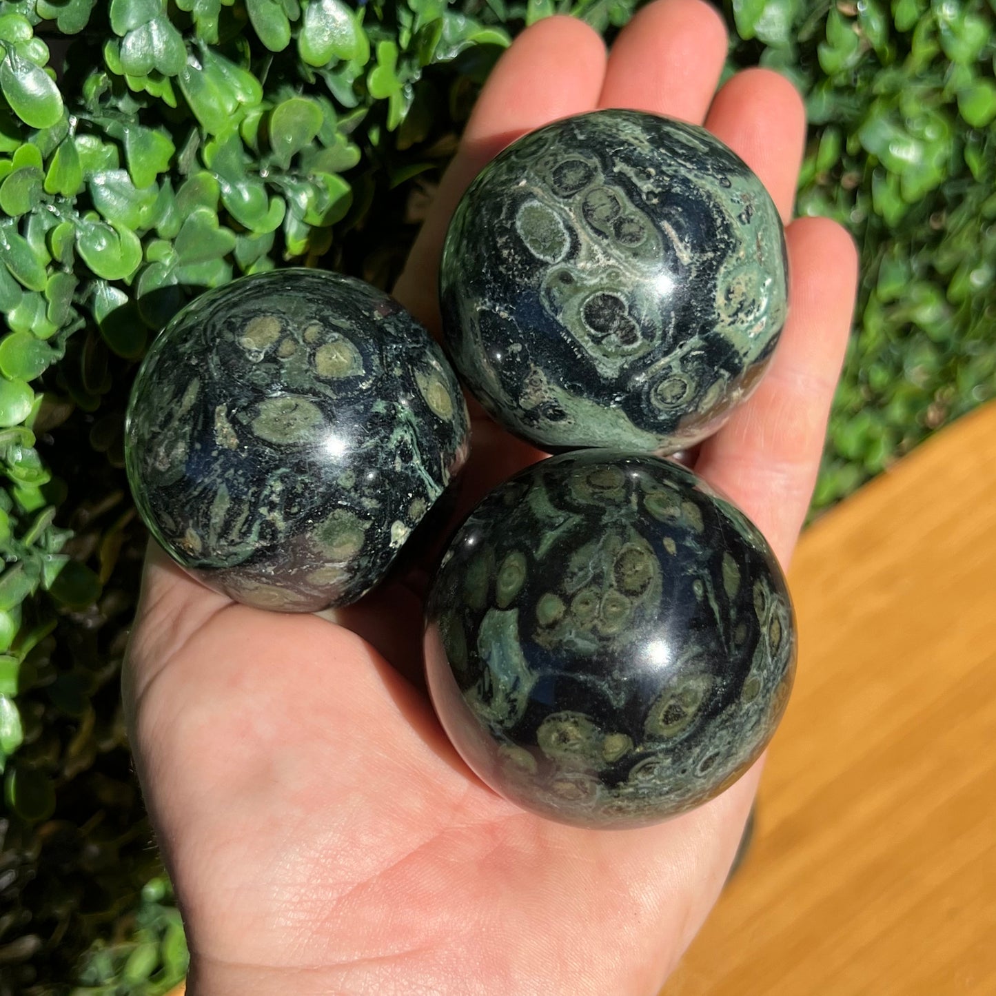 Kambaba Jasper Sphere’s
