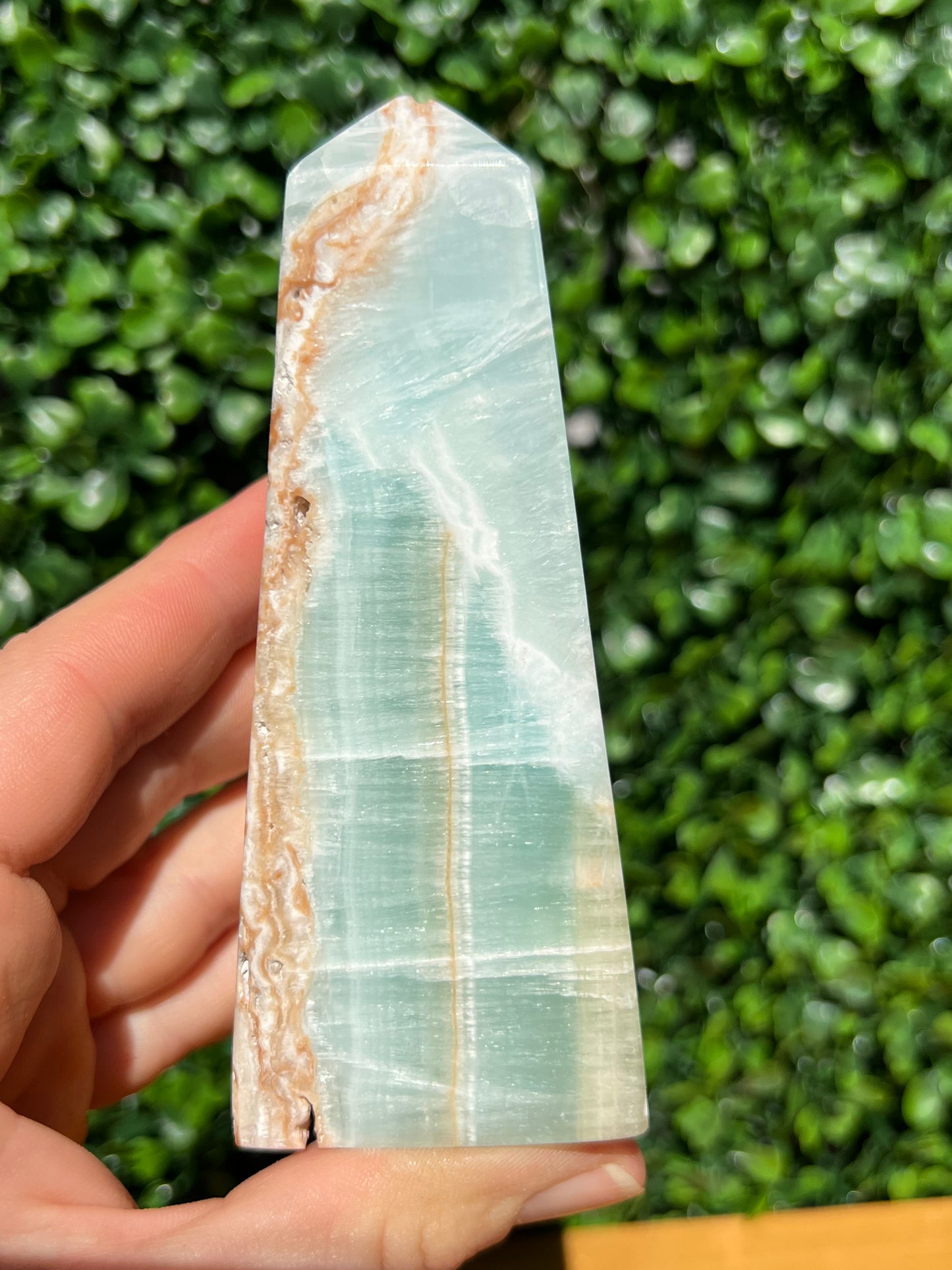Caribbean Blue Obelisk