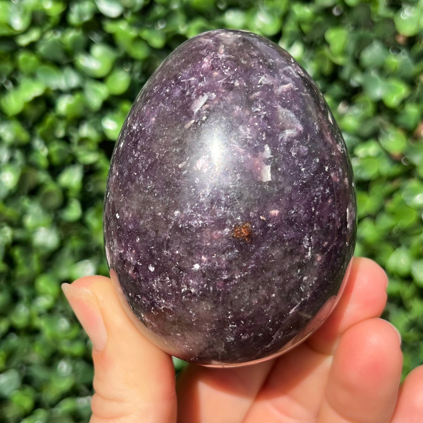 Lepidolite Egg