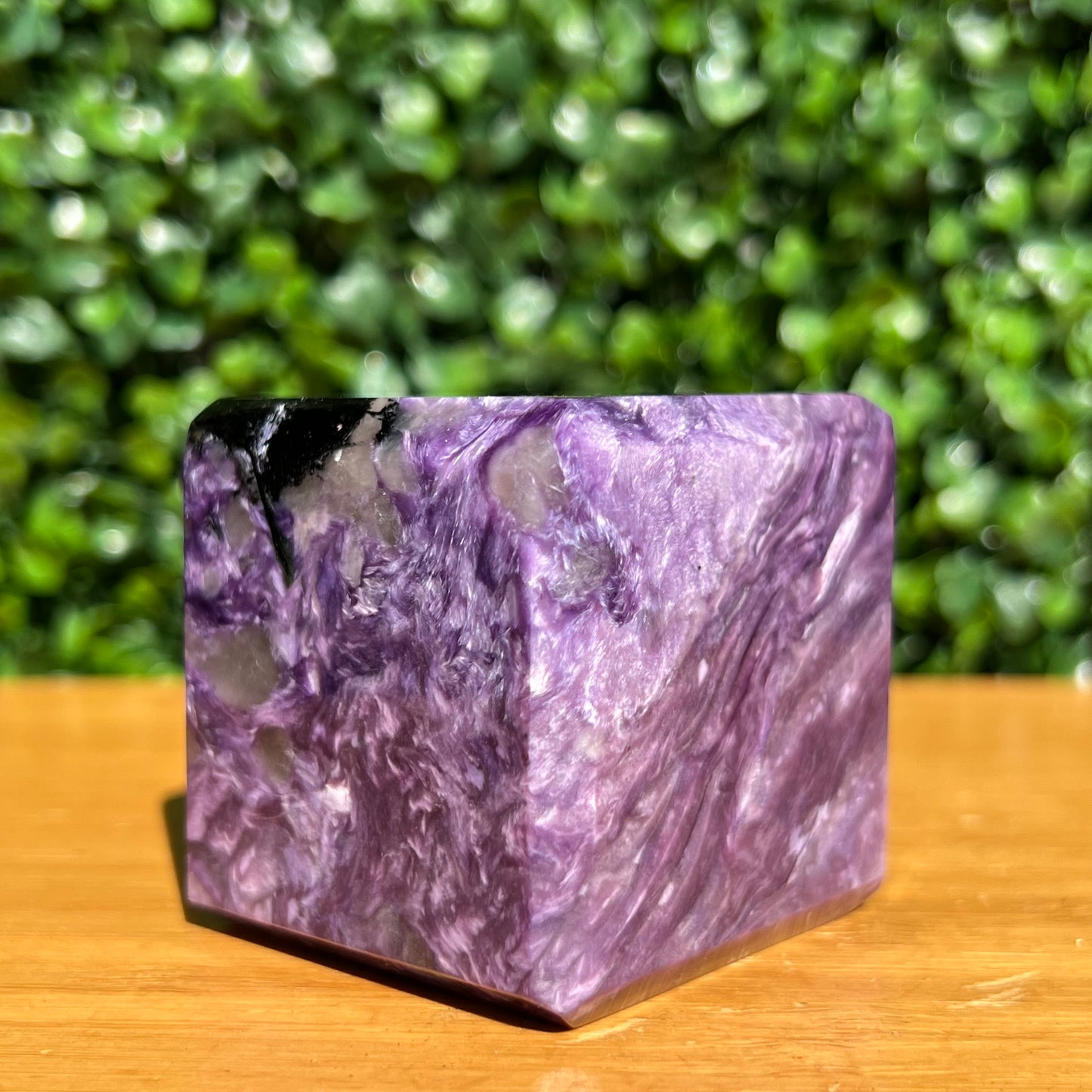 Charoite Cube