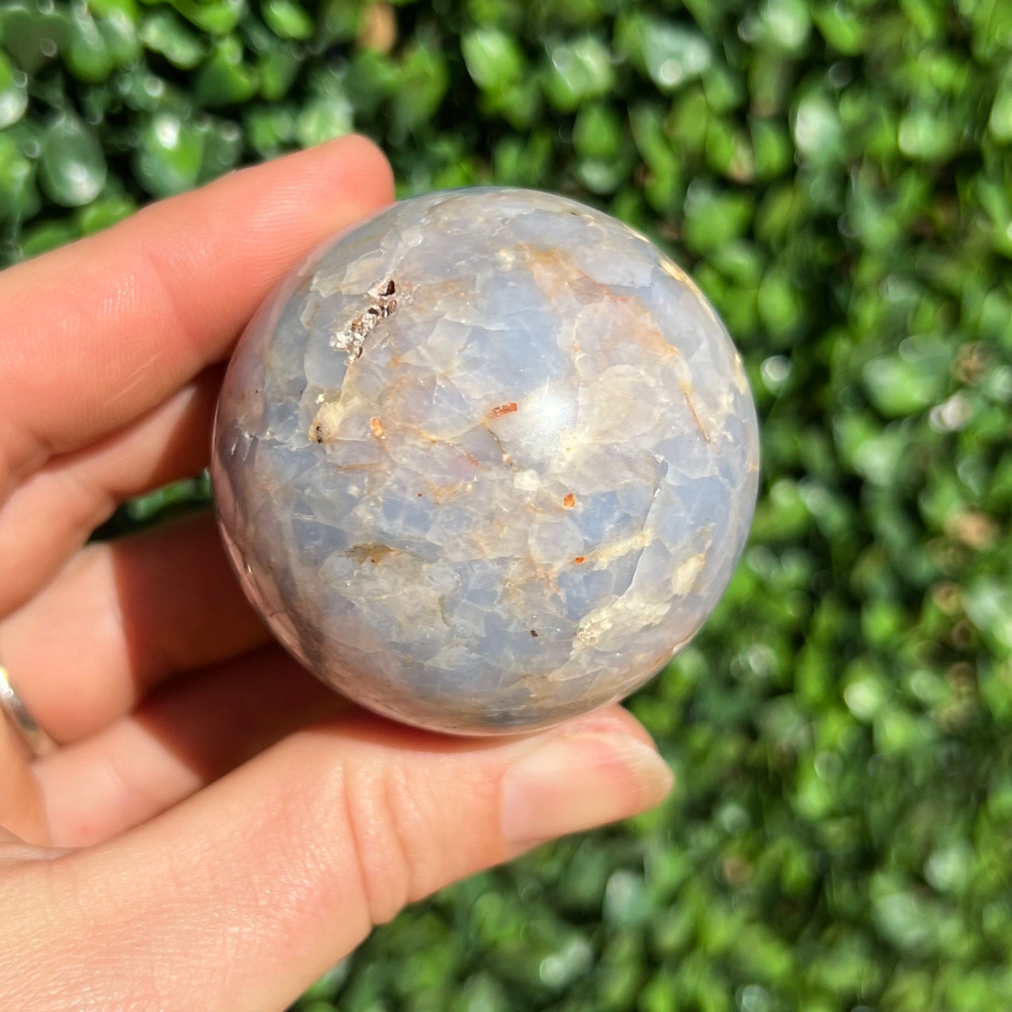 Blue Quartz Sphere’s