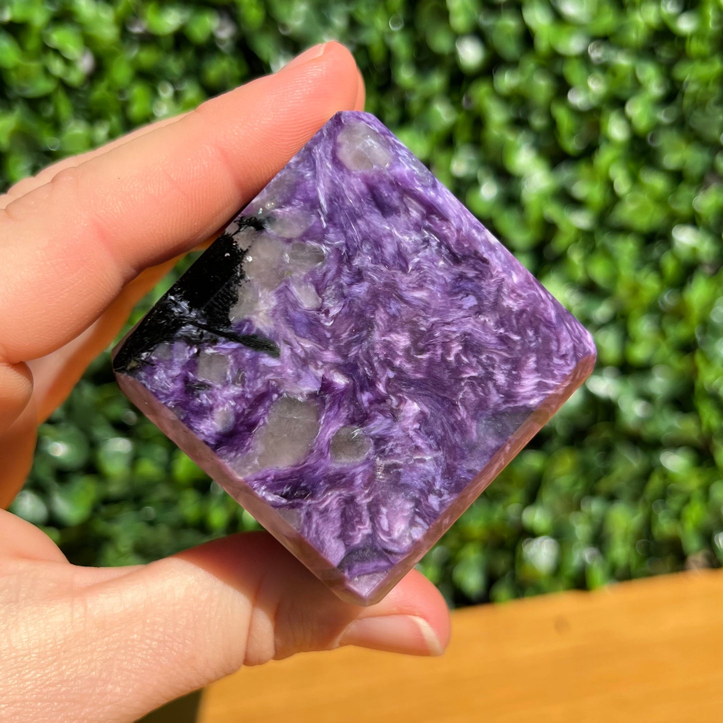 Charoite Cube
