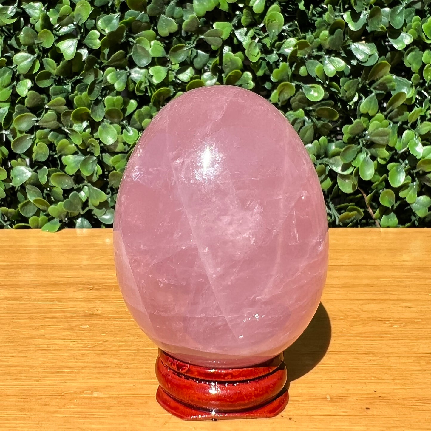 Rose Quartz Egg