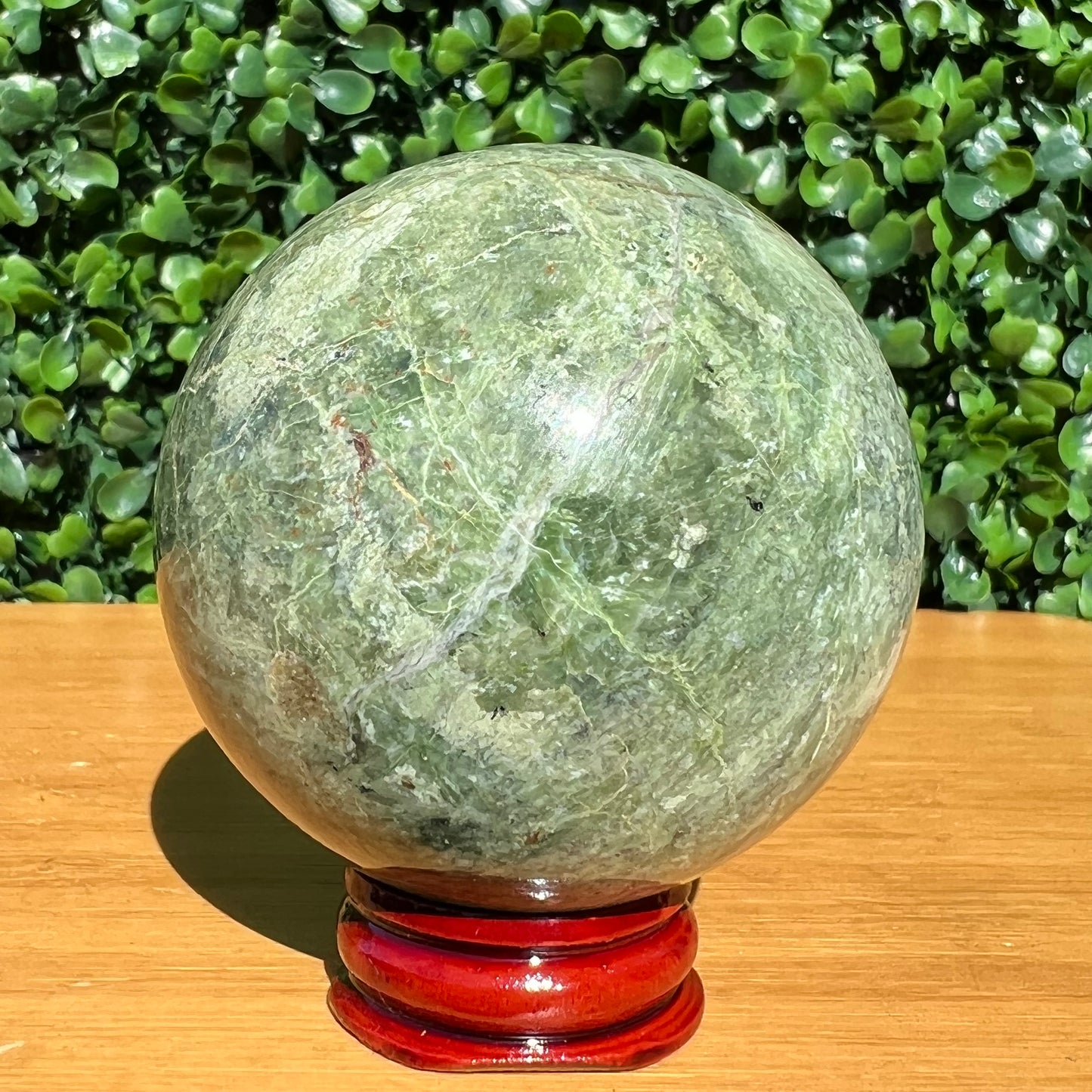 Chrysoprase Sphere