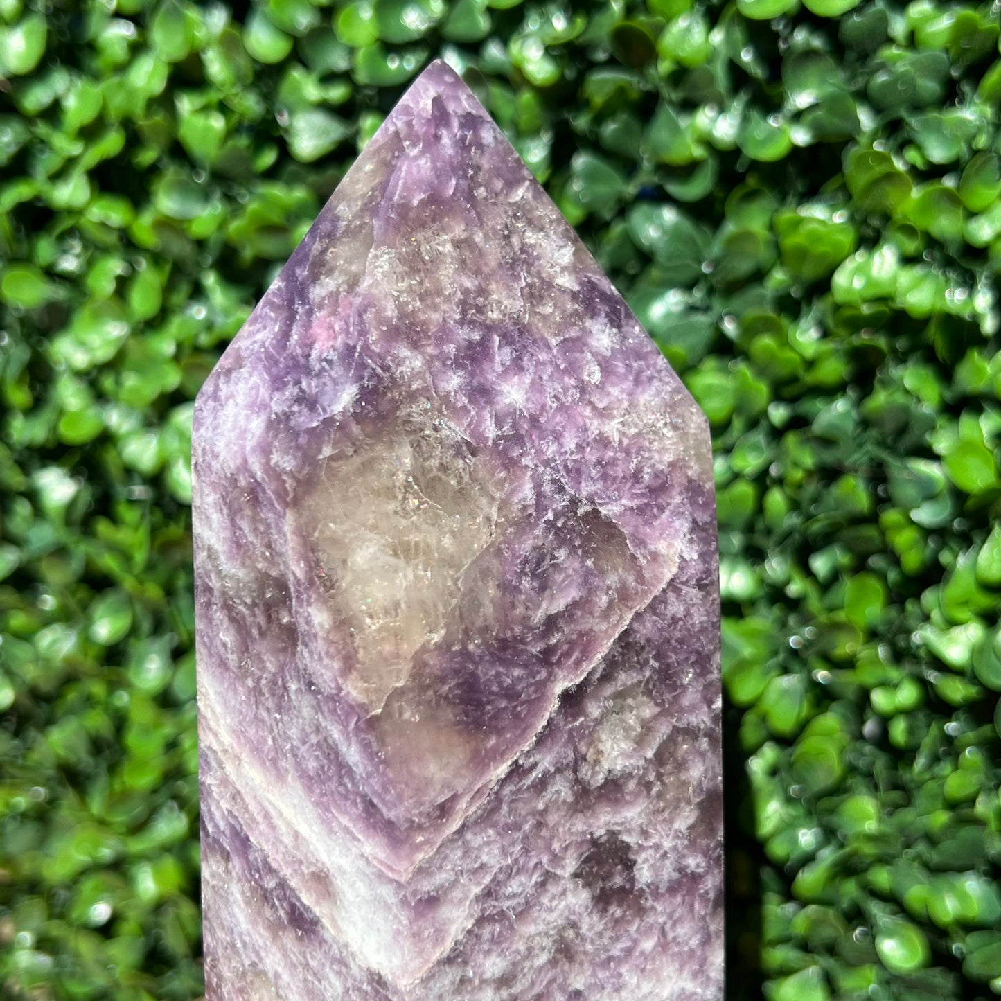 Lepidolite Unicorn Stone Tower