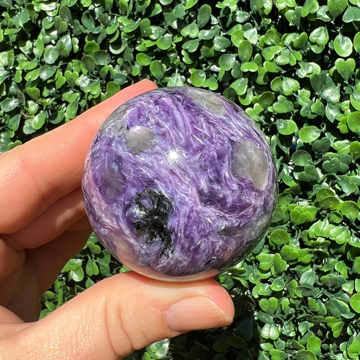 Charoite Sphere
