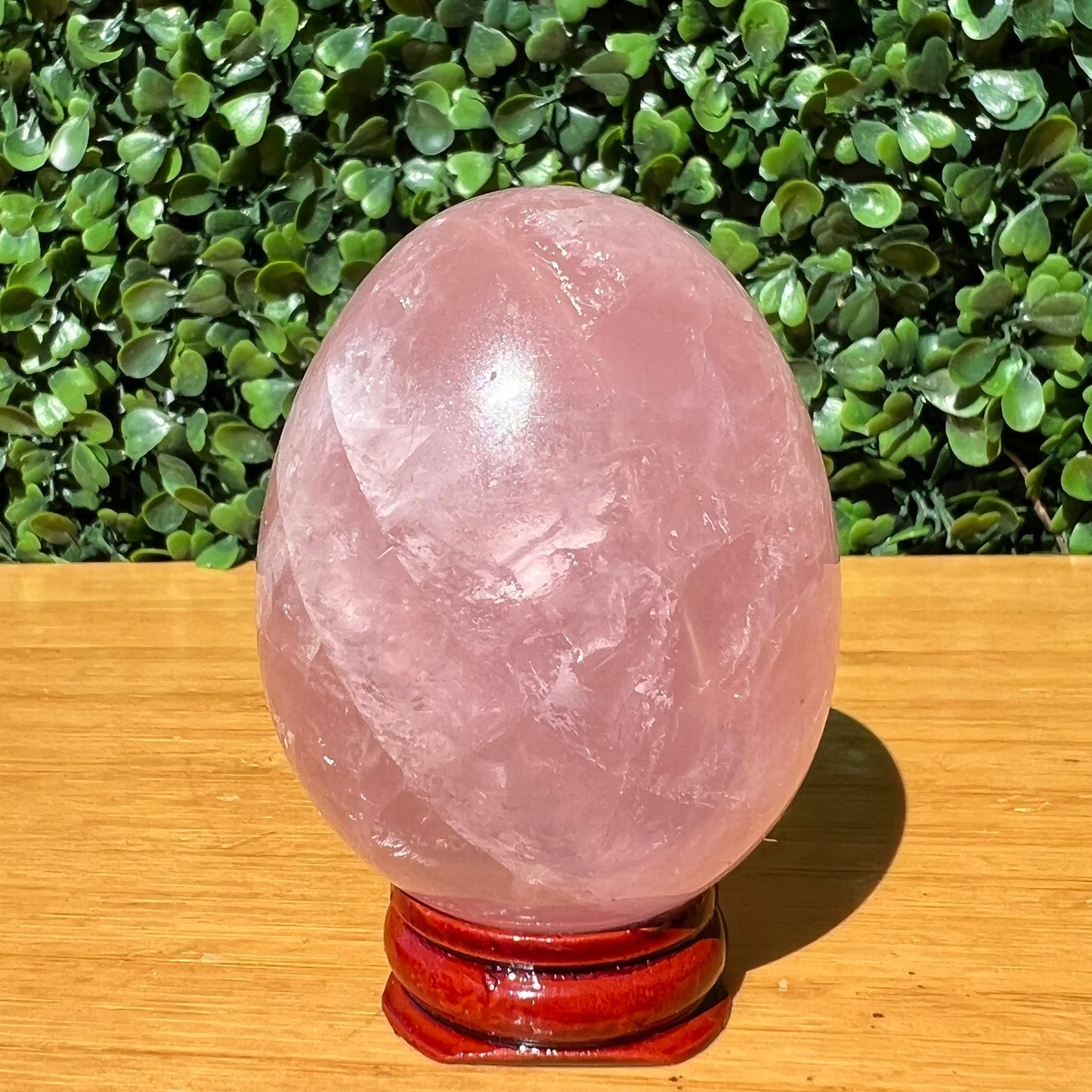 Rose Quartz Egg