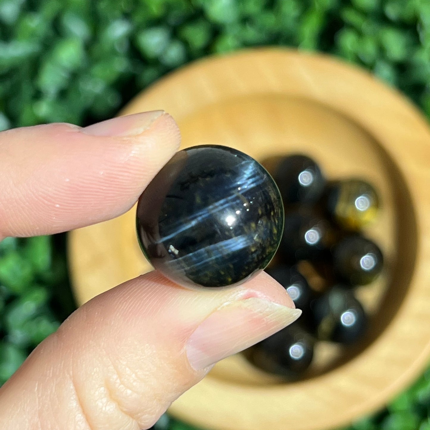 Blue Tiger's Eye Orb’s