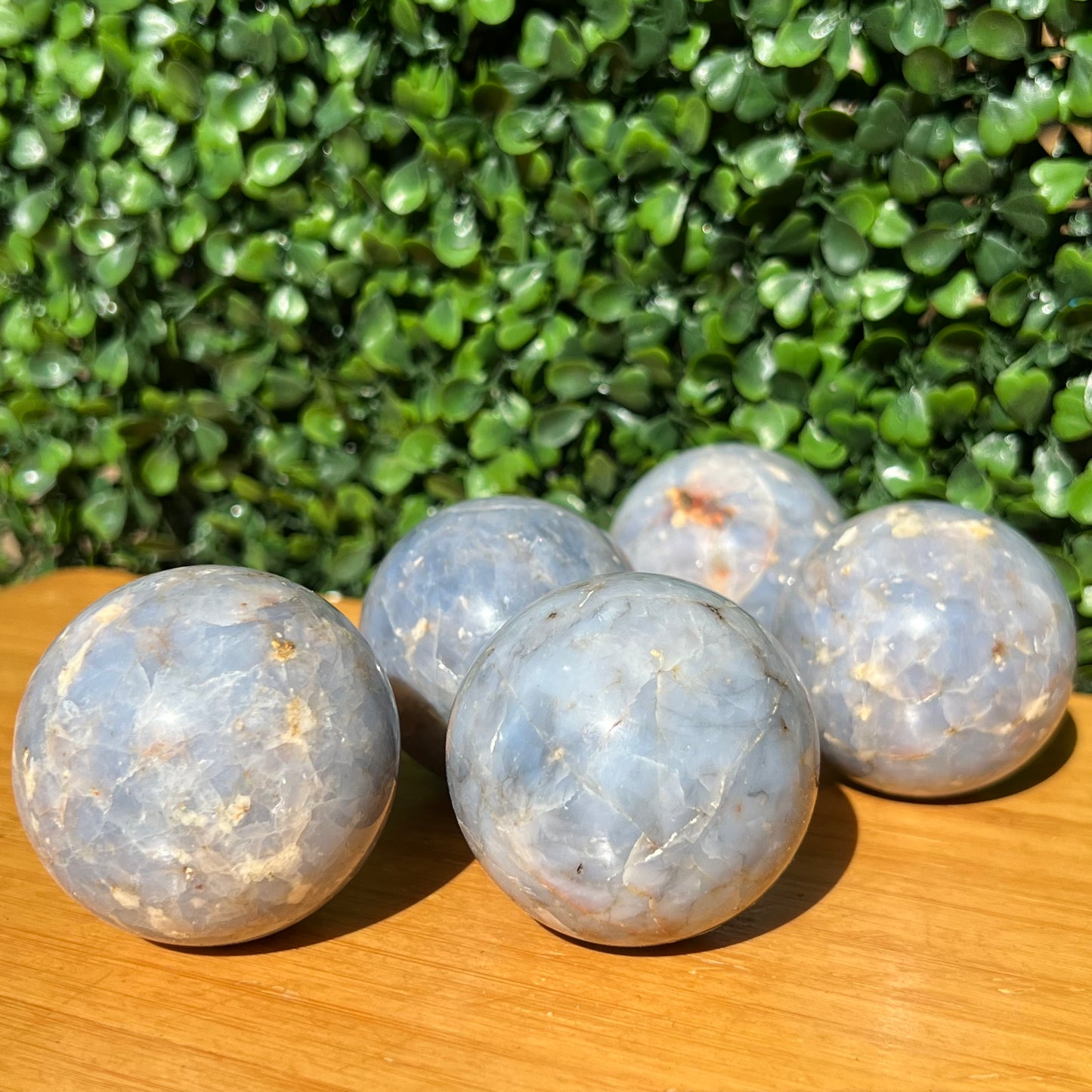 Blue Quartz Sphere’s