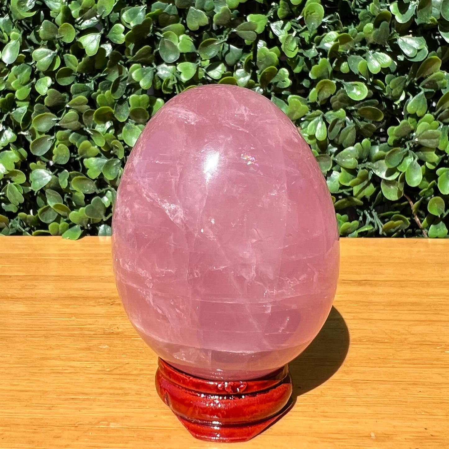 Rose Quartz Egg