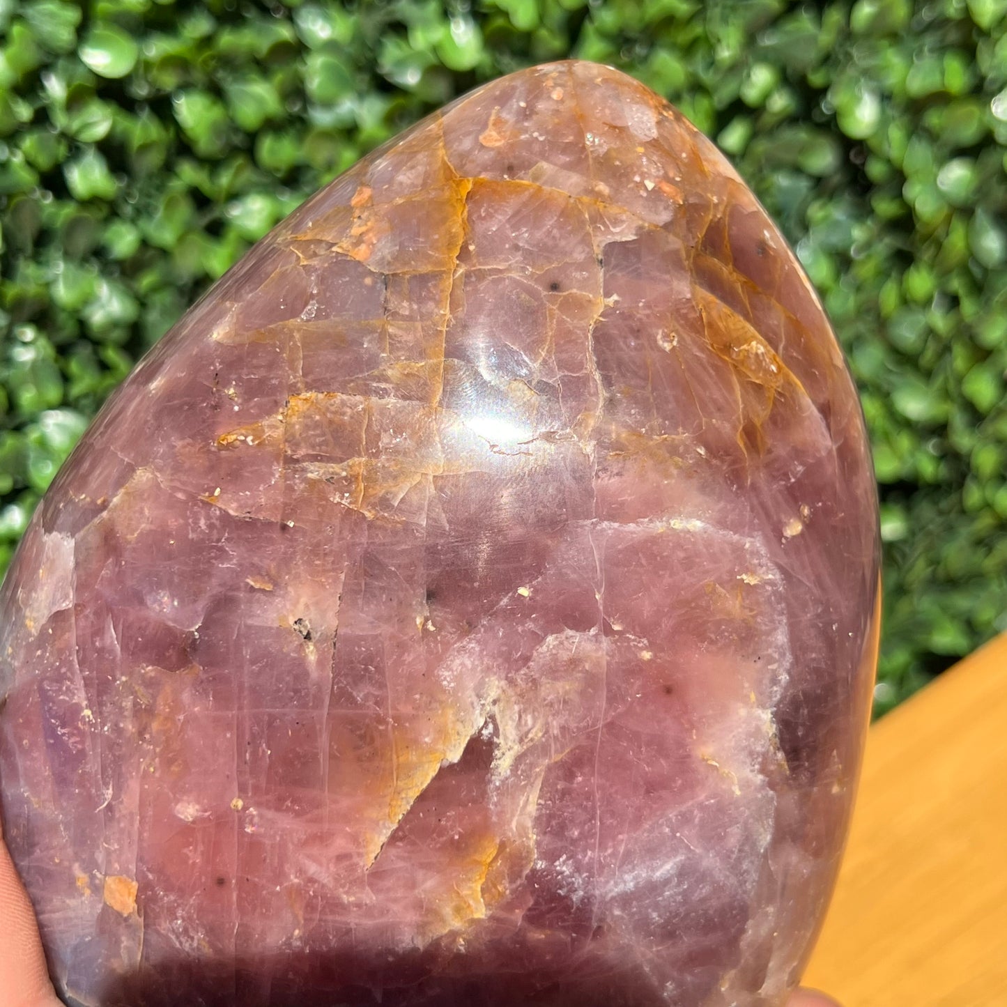 Purple Quartz Leaf