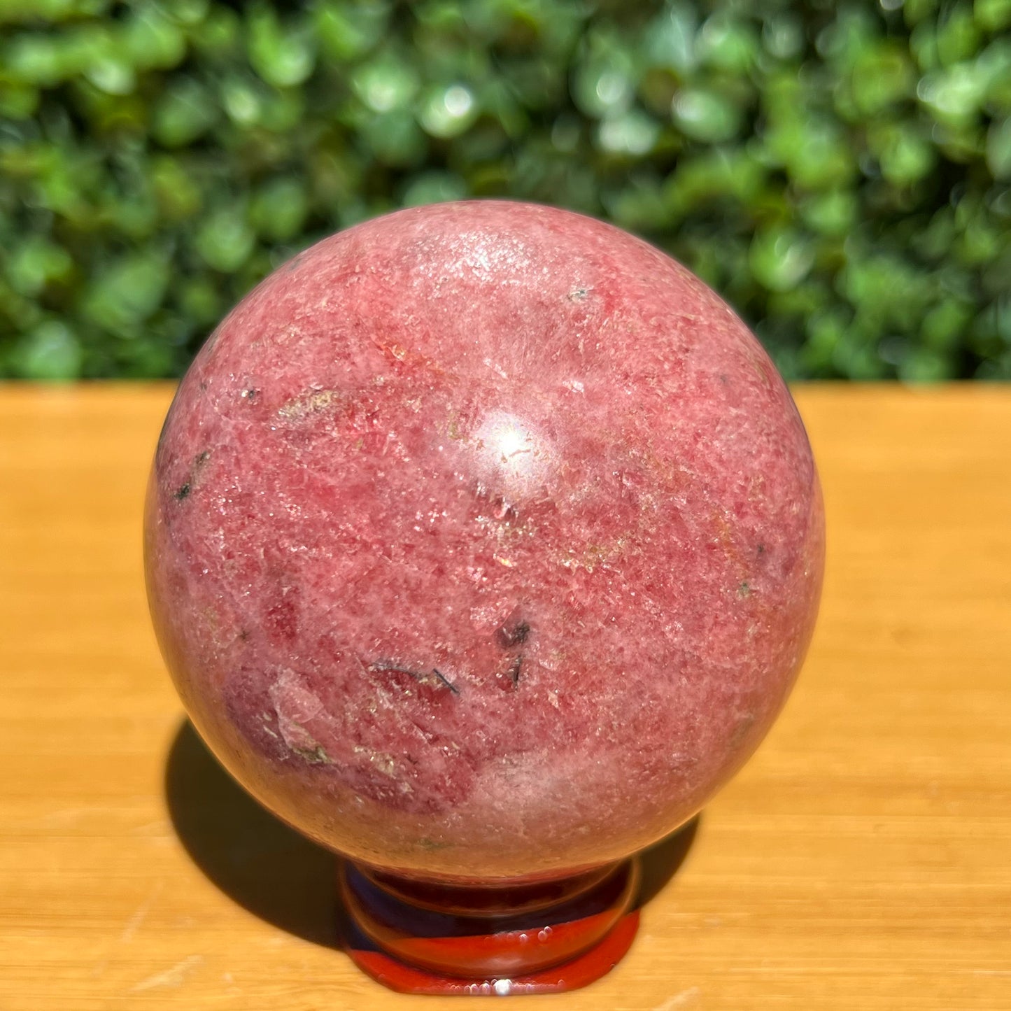 Rhodonite Sphere