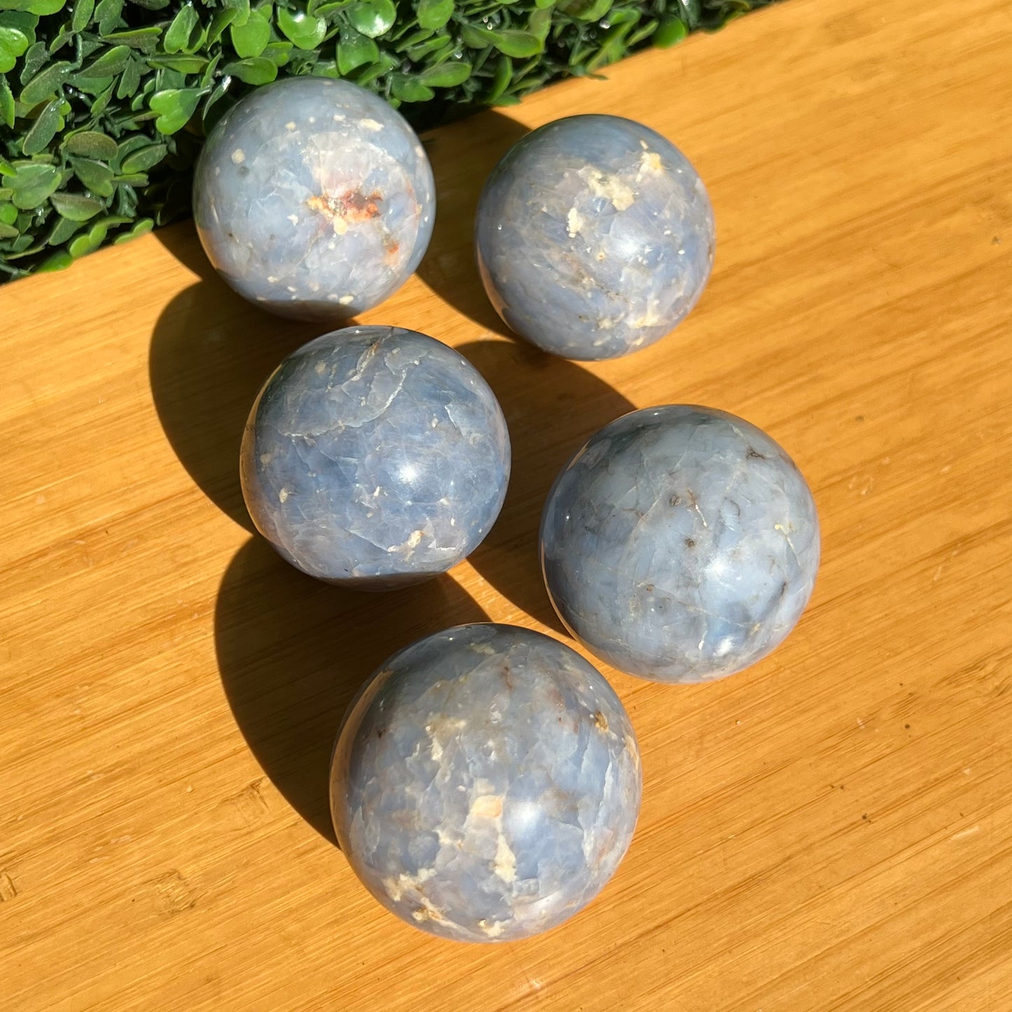 Blue Quartz Sphere’s