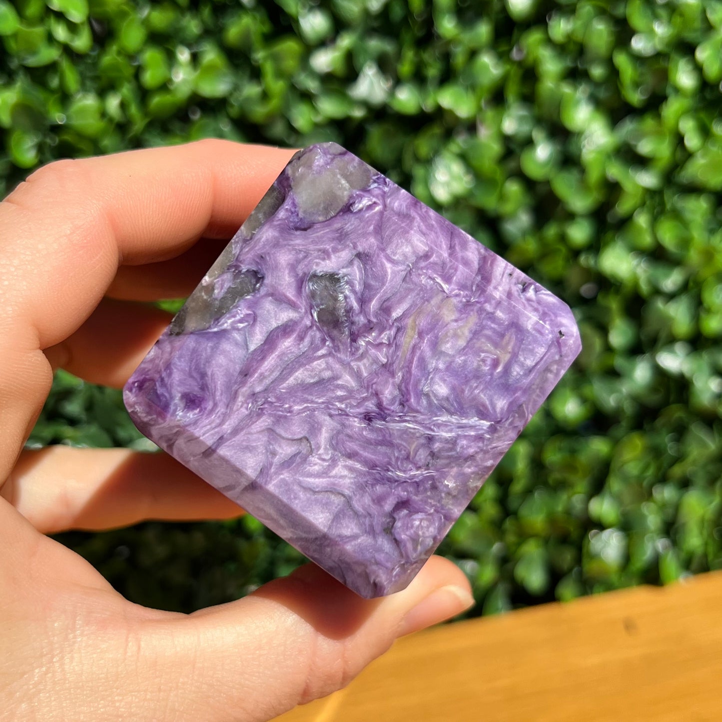 Charoite Cube