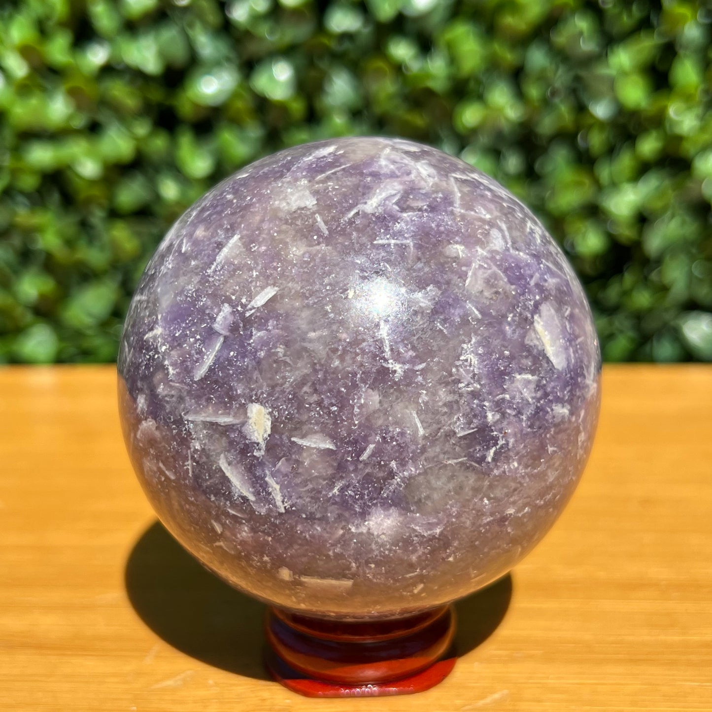 Lepidolite Sphere