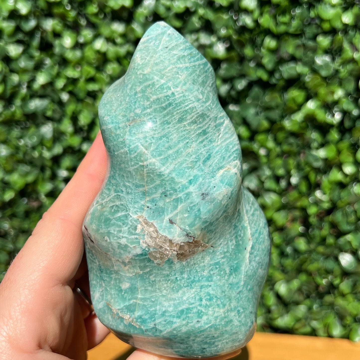 Amazonite Crystal Flame