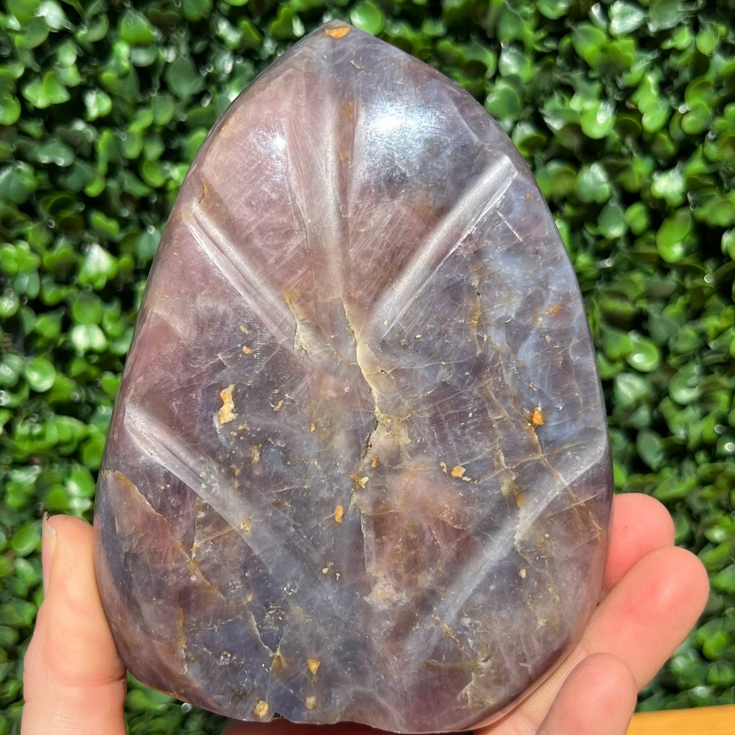 Purple Quartz Leaf