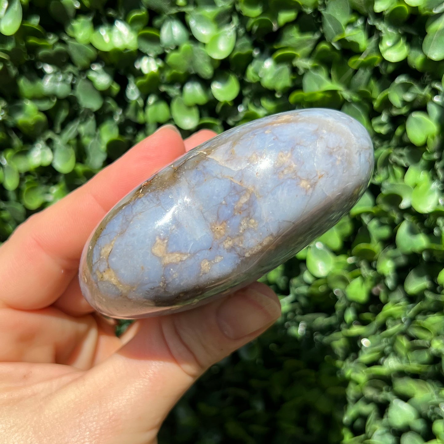 Blue Quartz Heart