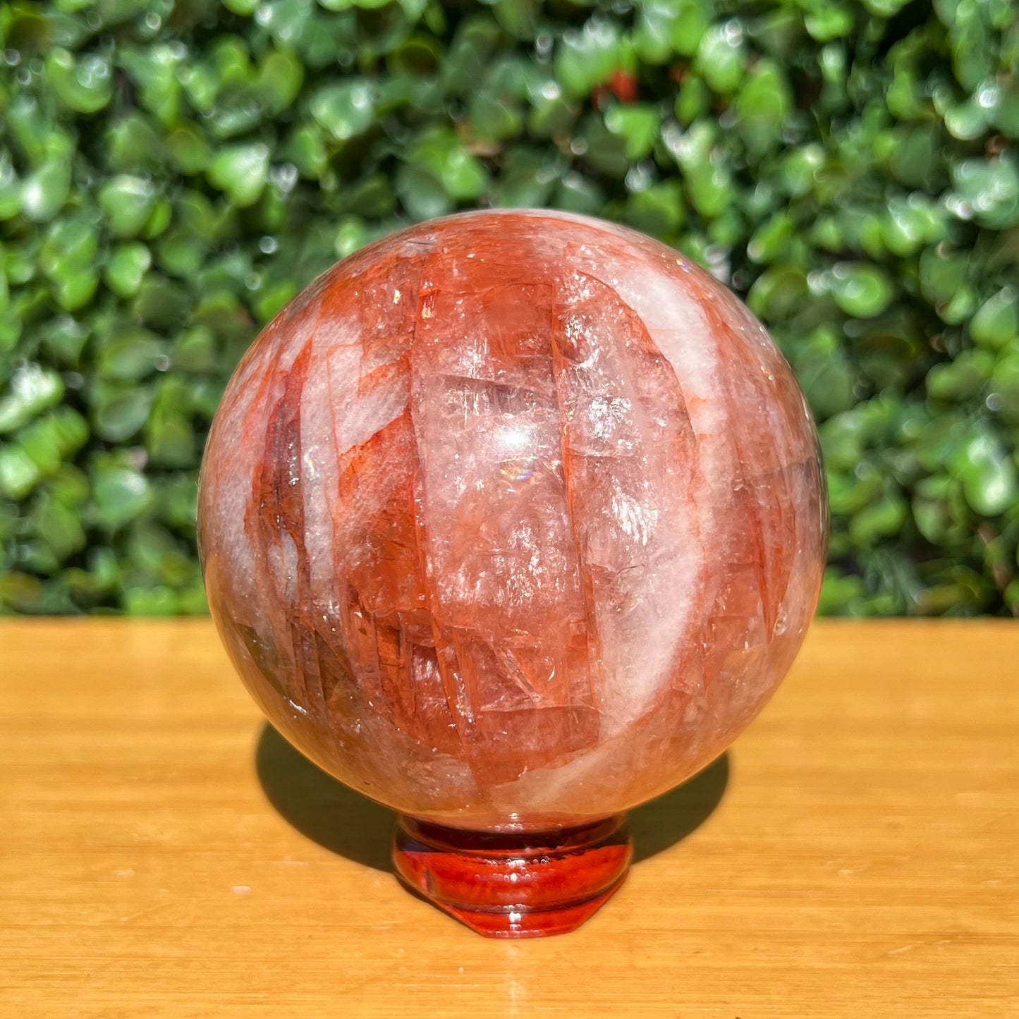 Fire Quartz Sphere