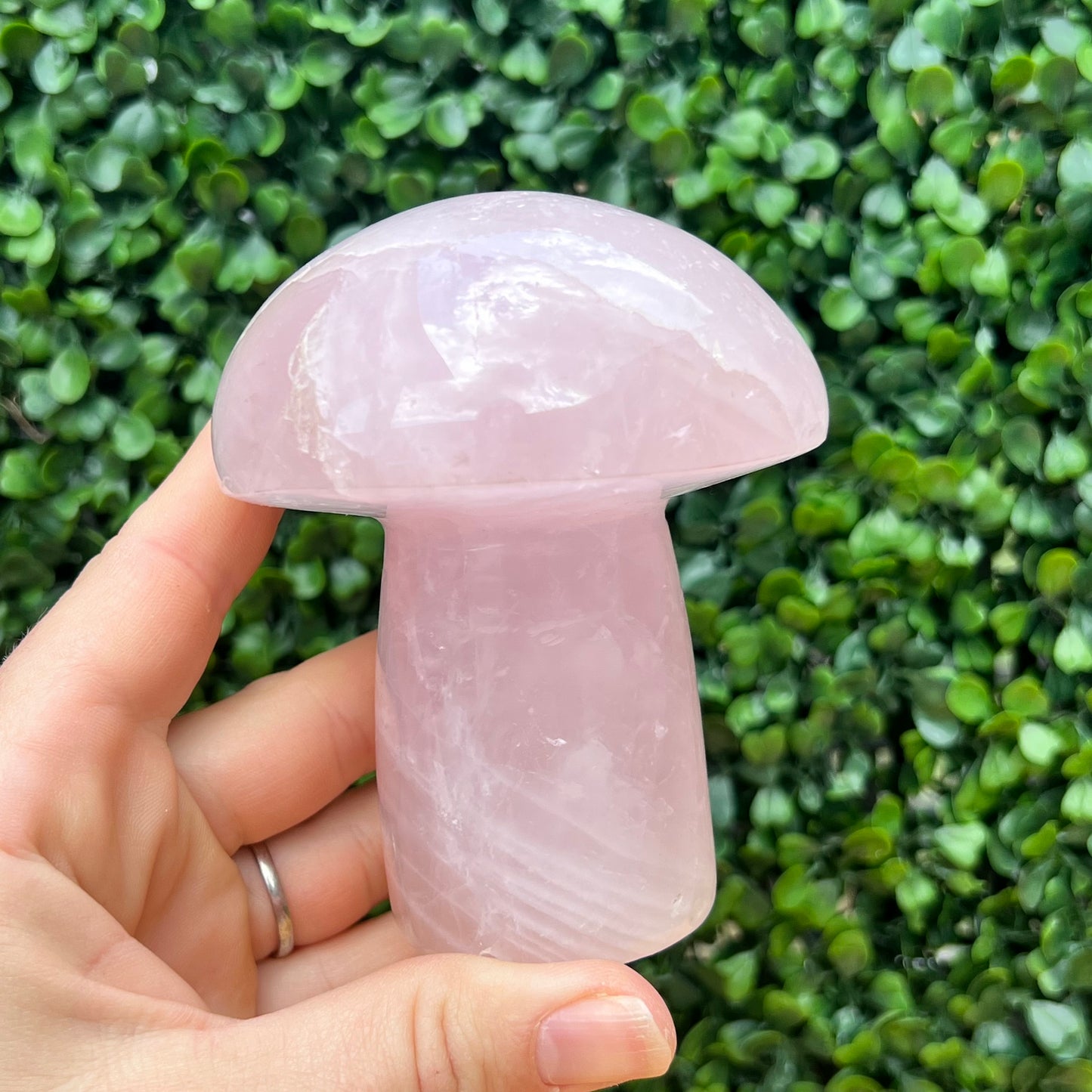 Rose Quartz Mushroom