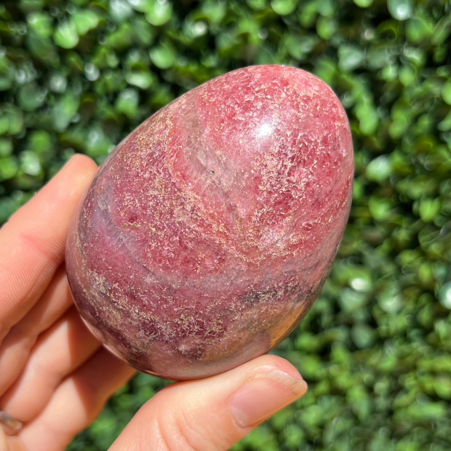 Rhodonite Egg