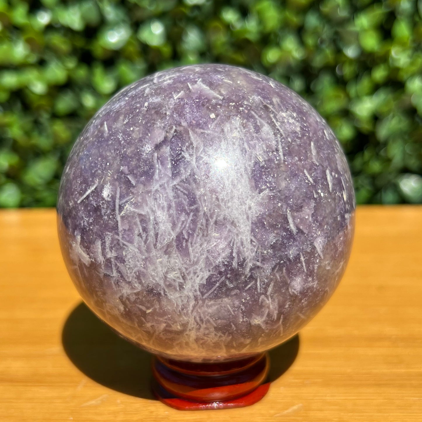 Lepidolite Sphere