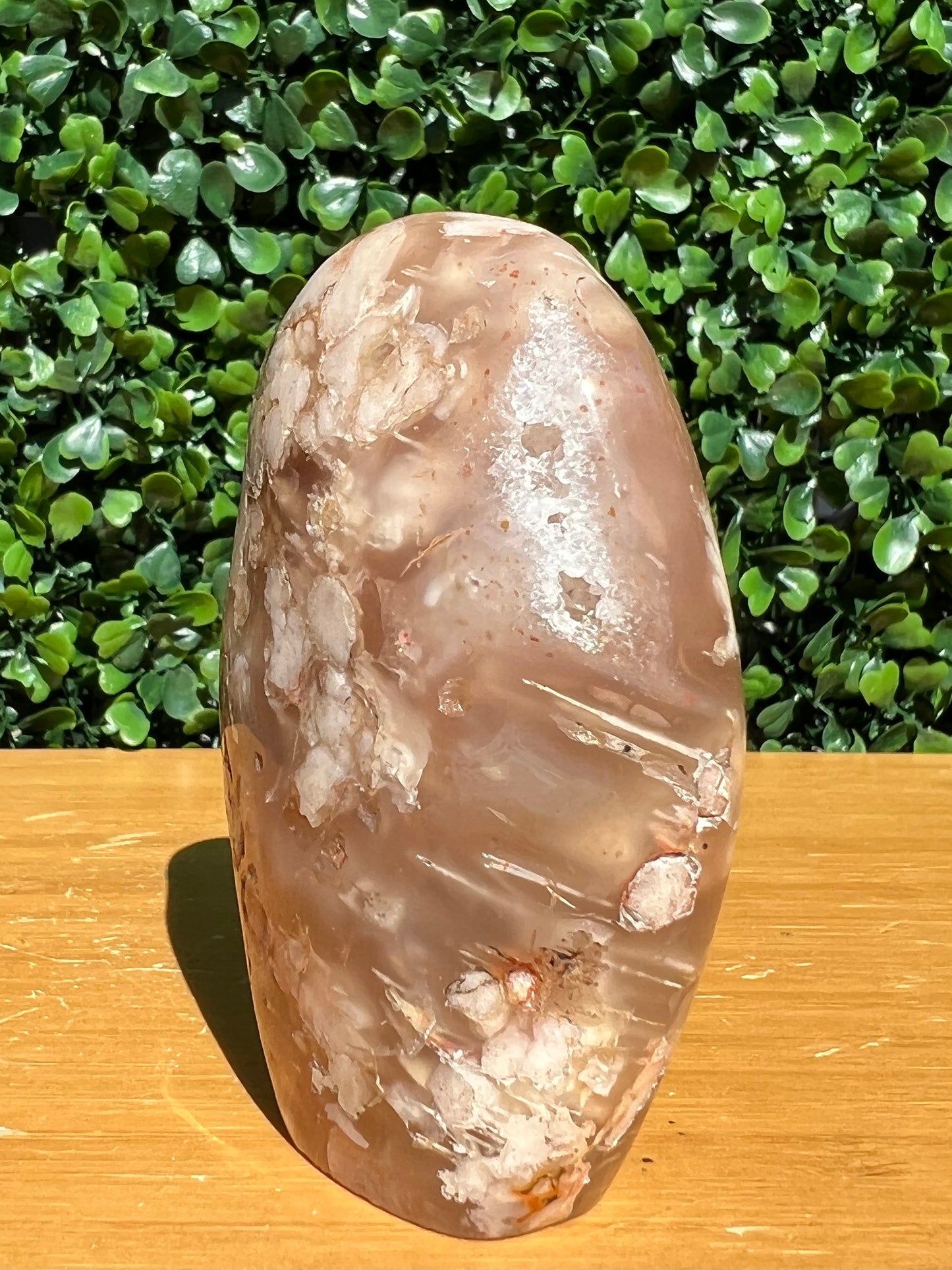 Flower Agate Free Form
