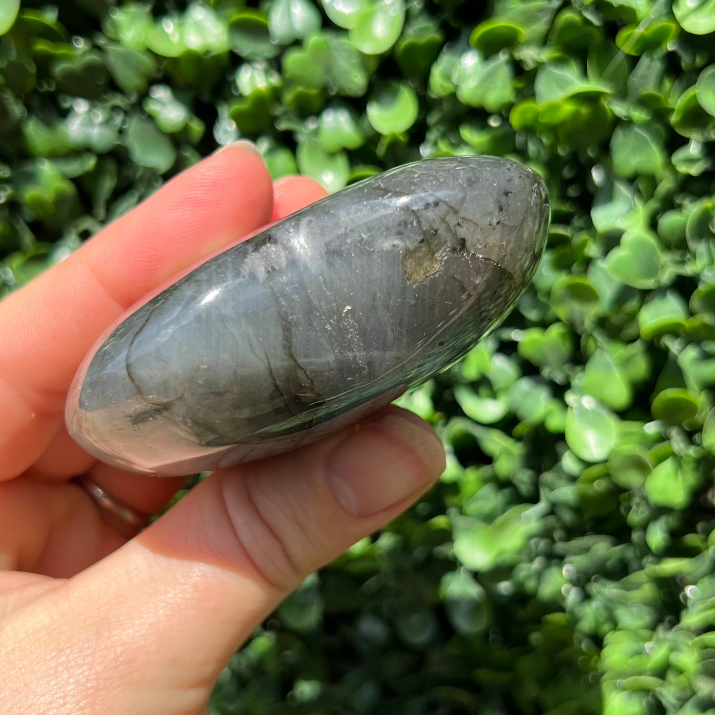 Labradorite Heart