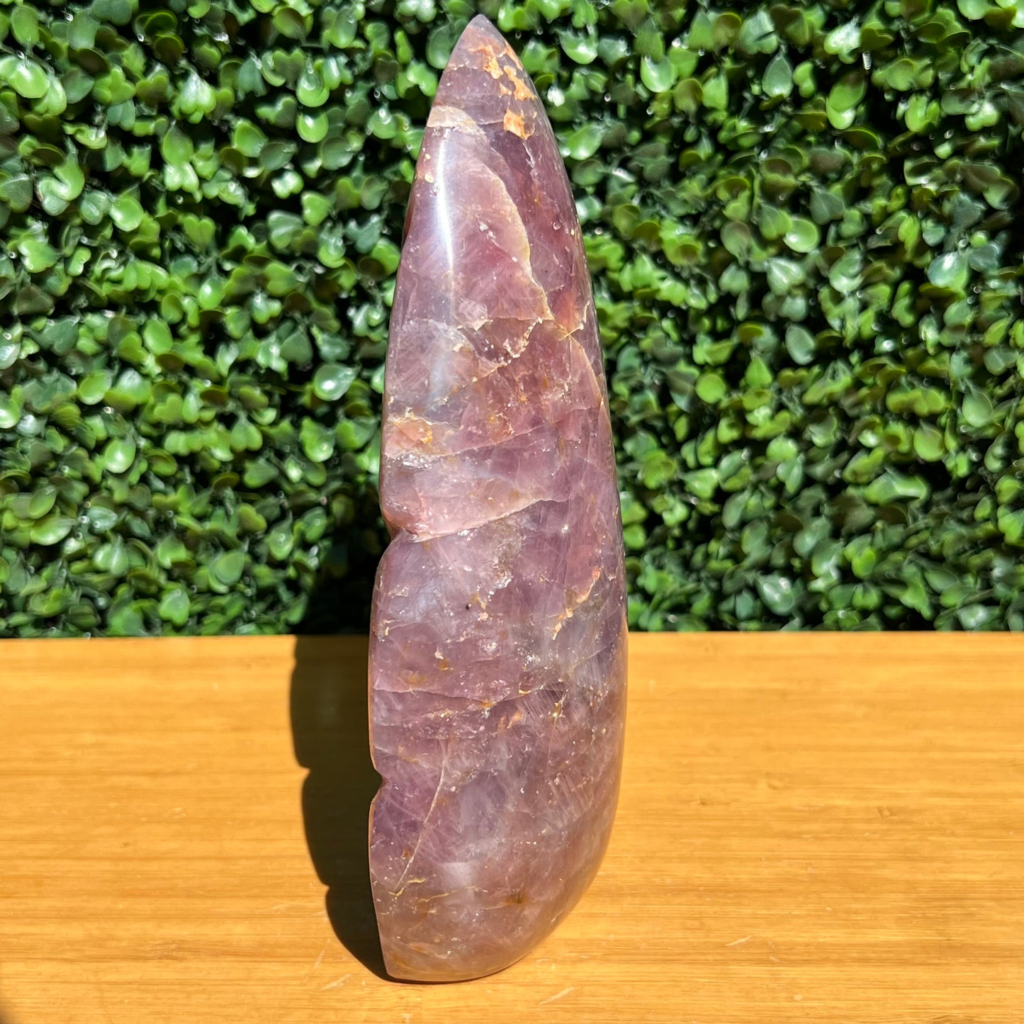 Purple Quartz Leaf