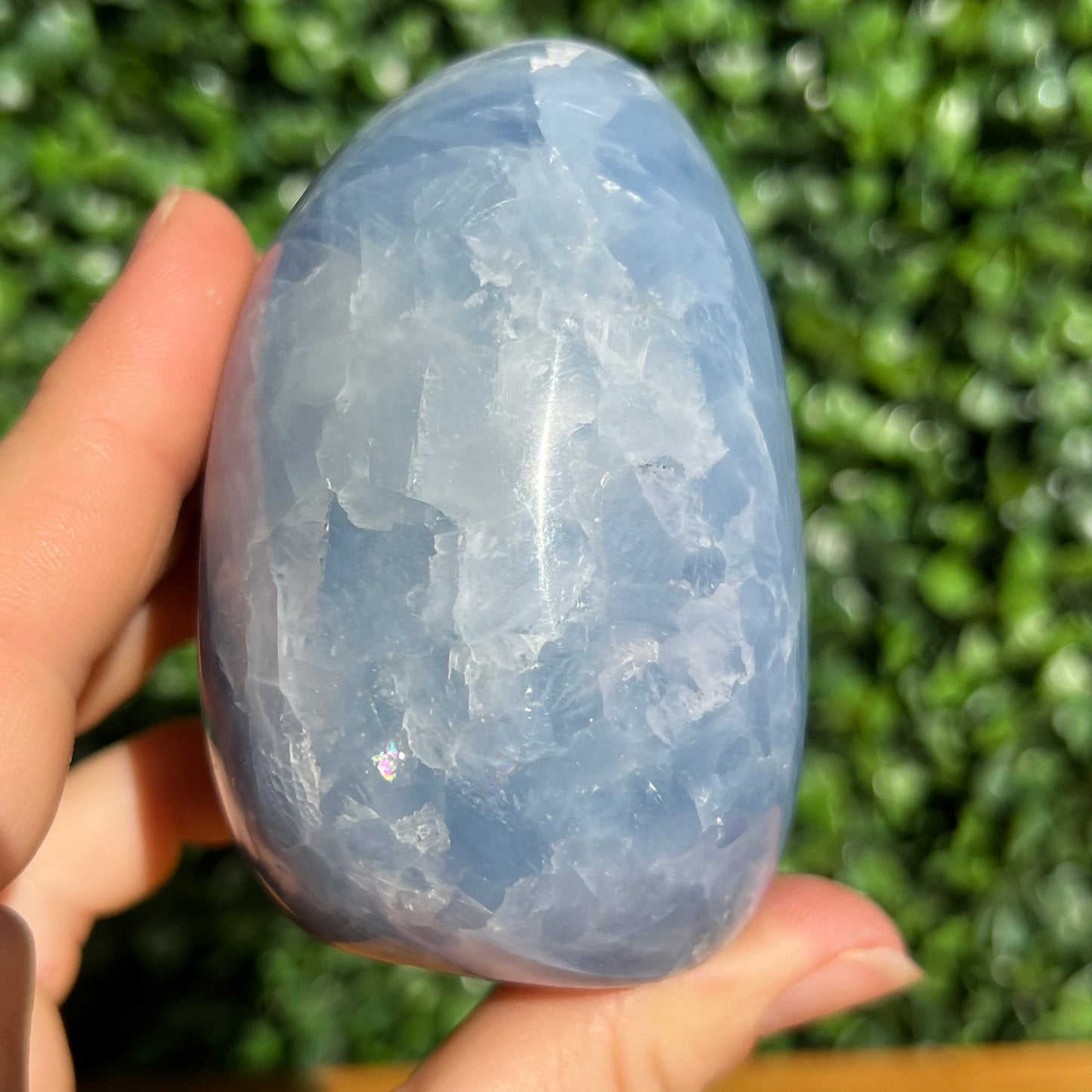 Blue Calcite Free Form