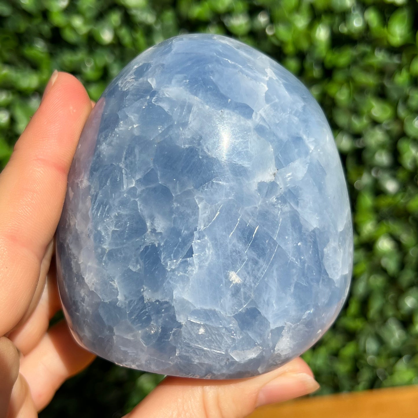 Blue Calcite Free Form
