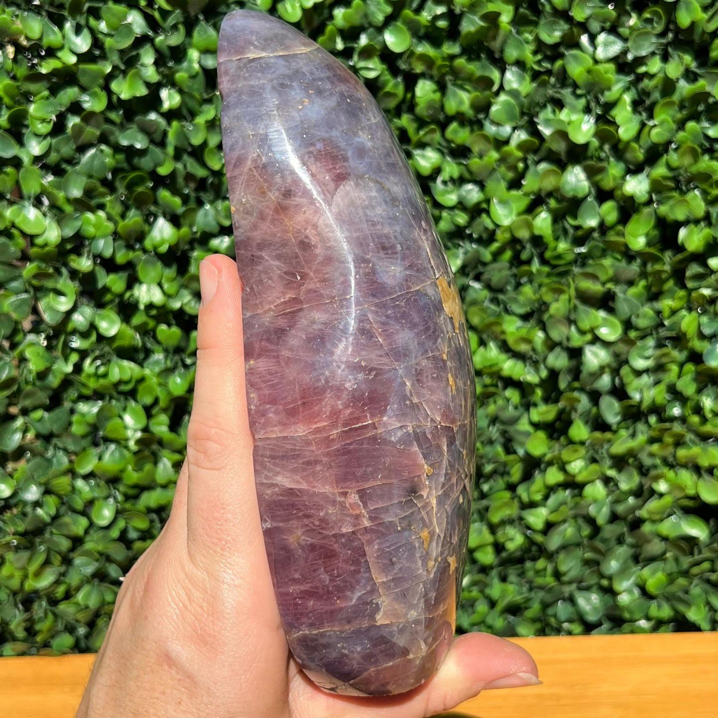 Purple Quartz Leaf