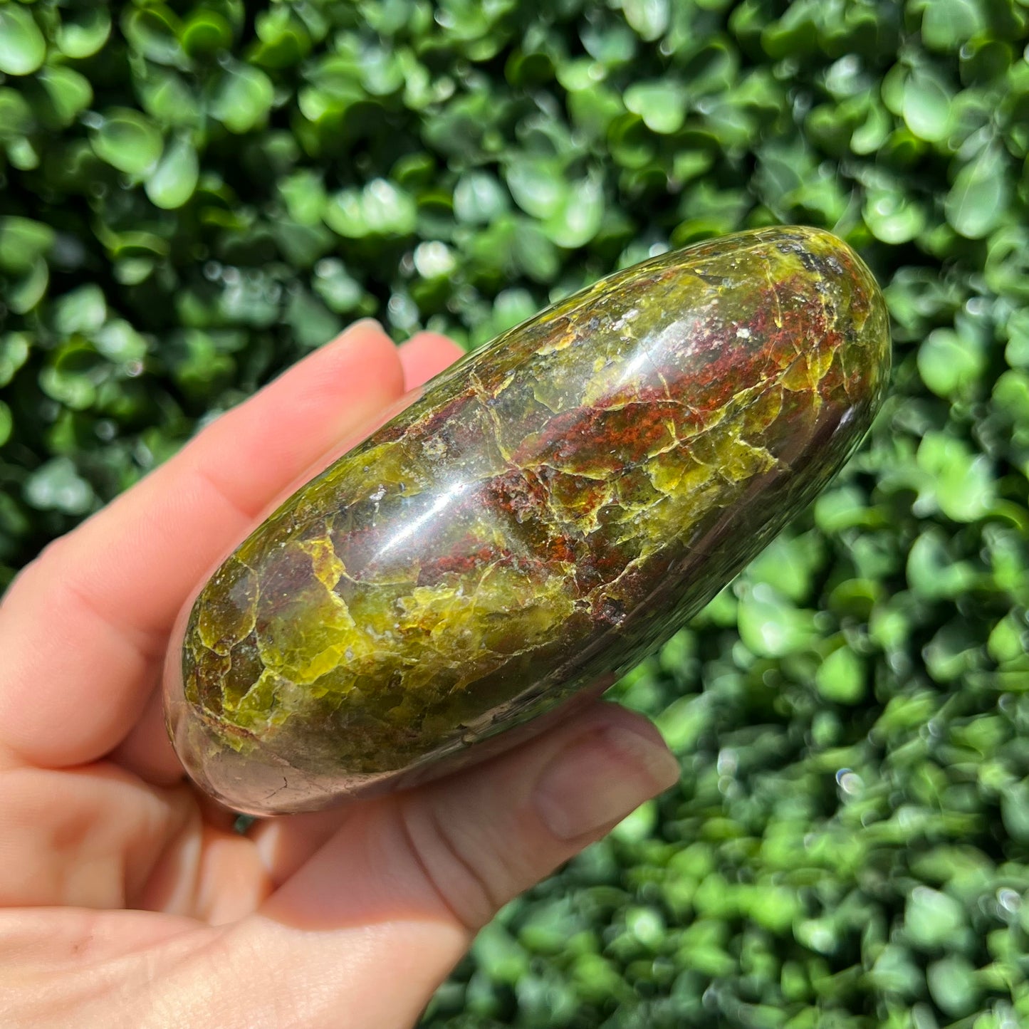 Kiwi Opal Heart