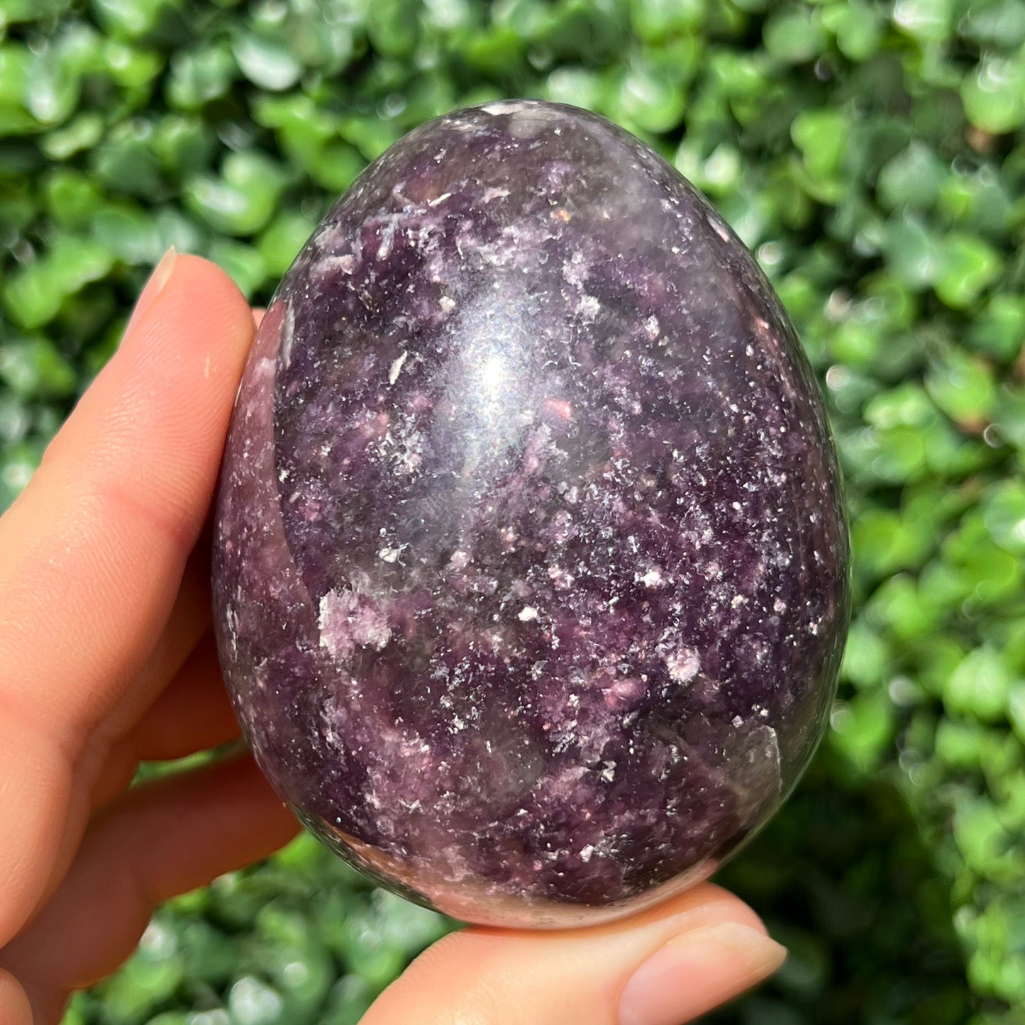Lepidolite Egg