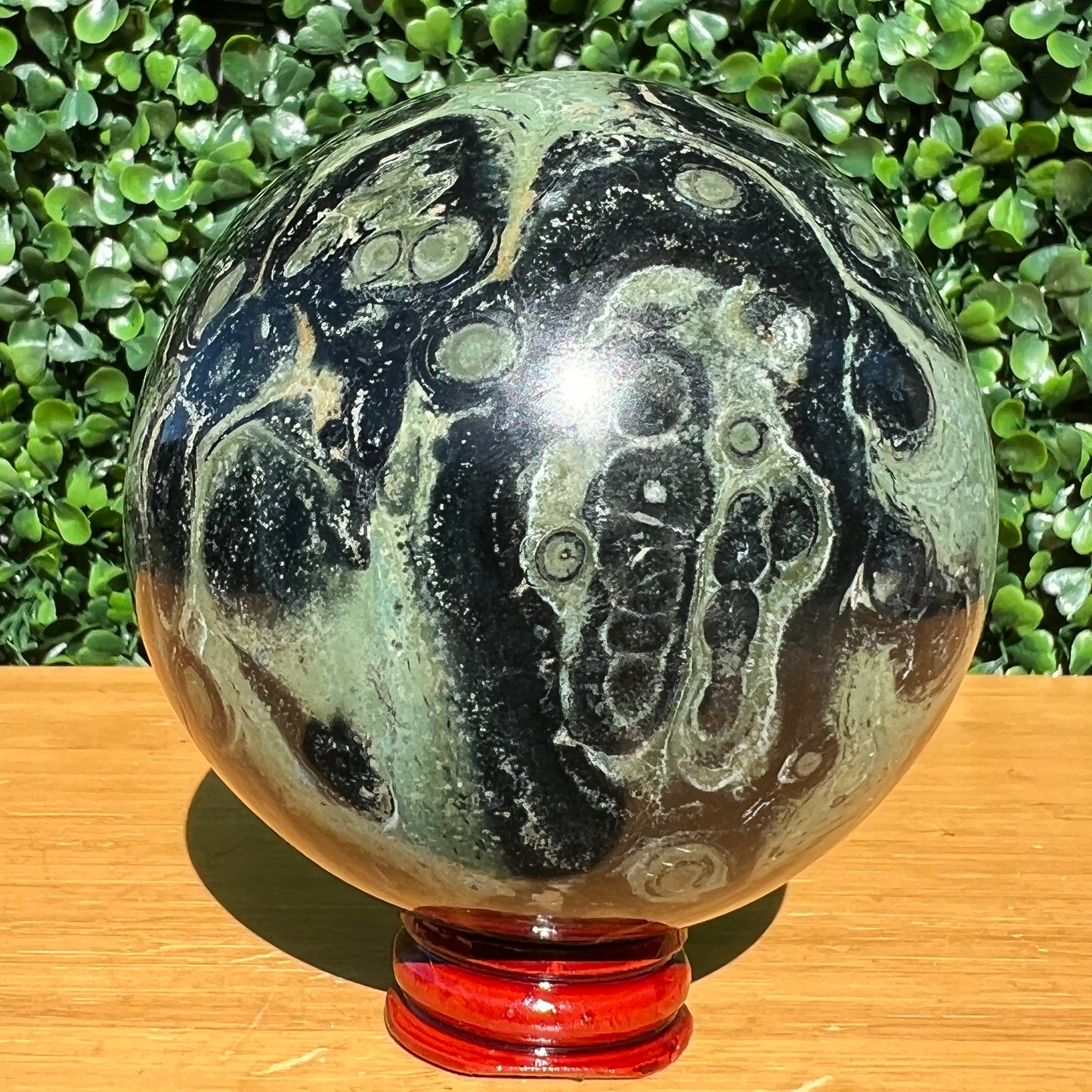 Kambaba Jasper Sphere